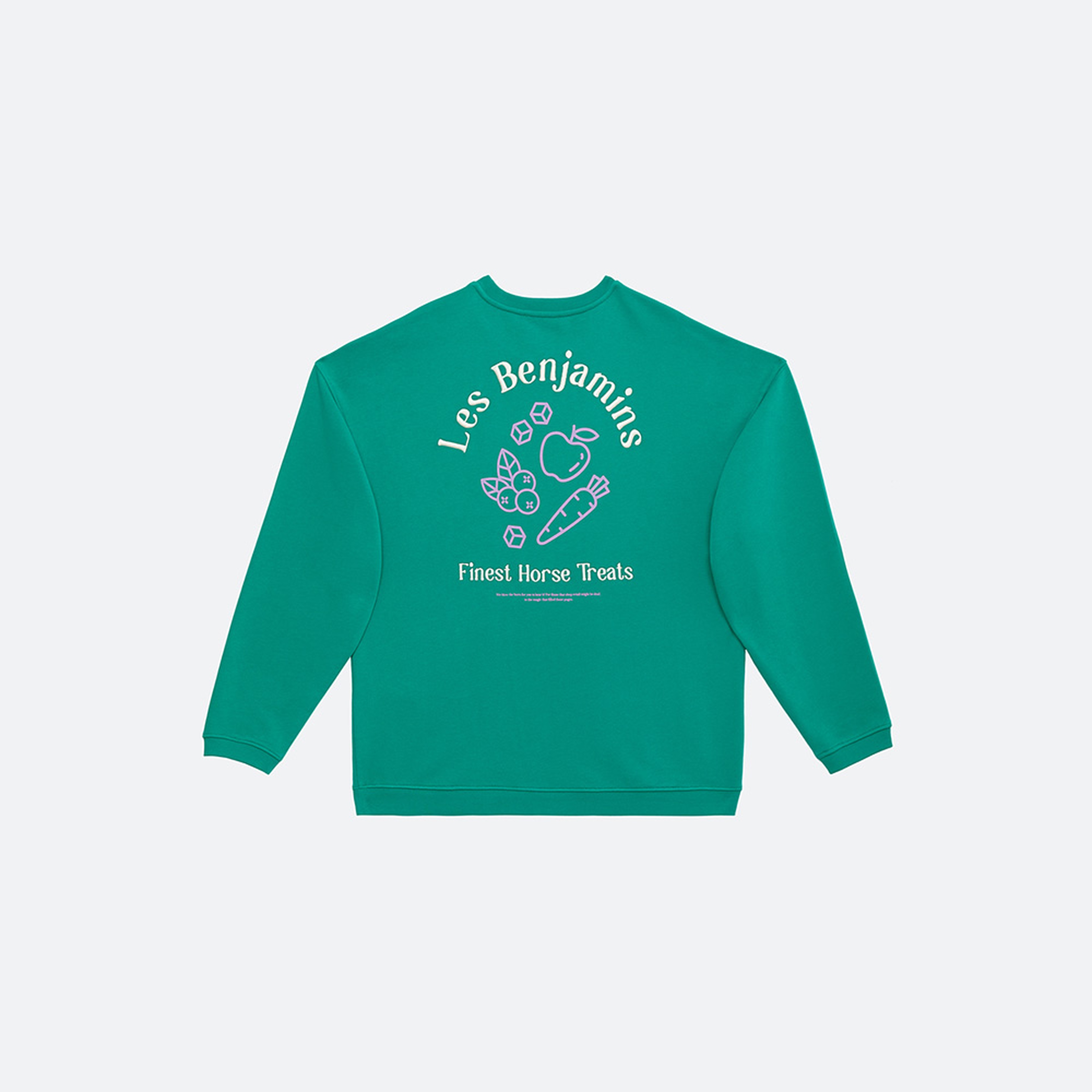 Les Benjamins Wholesale Exclusives Erkek Yeşil Sweatshirt