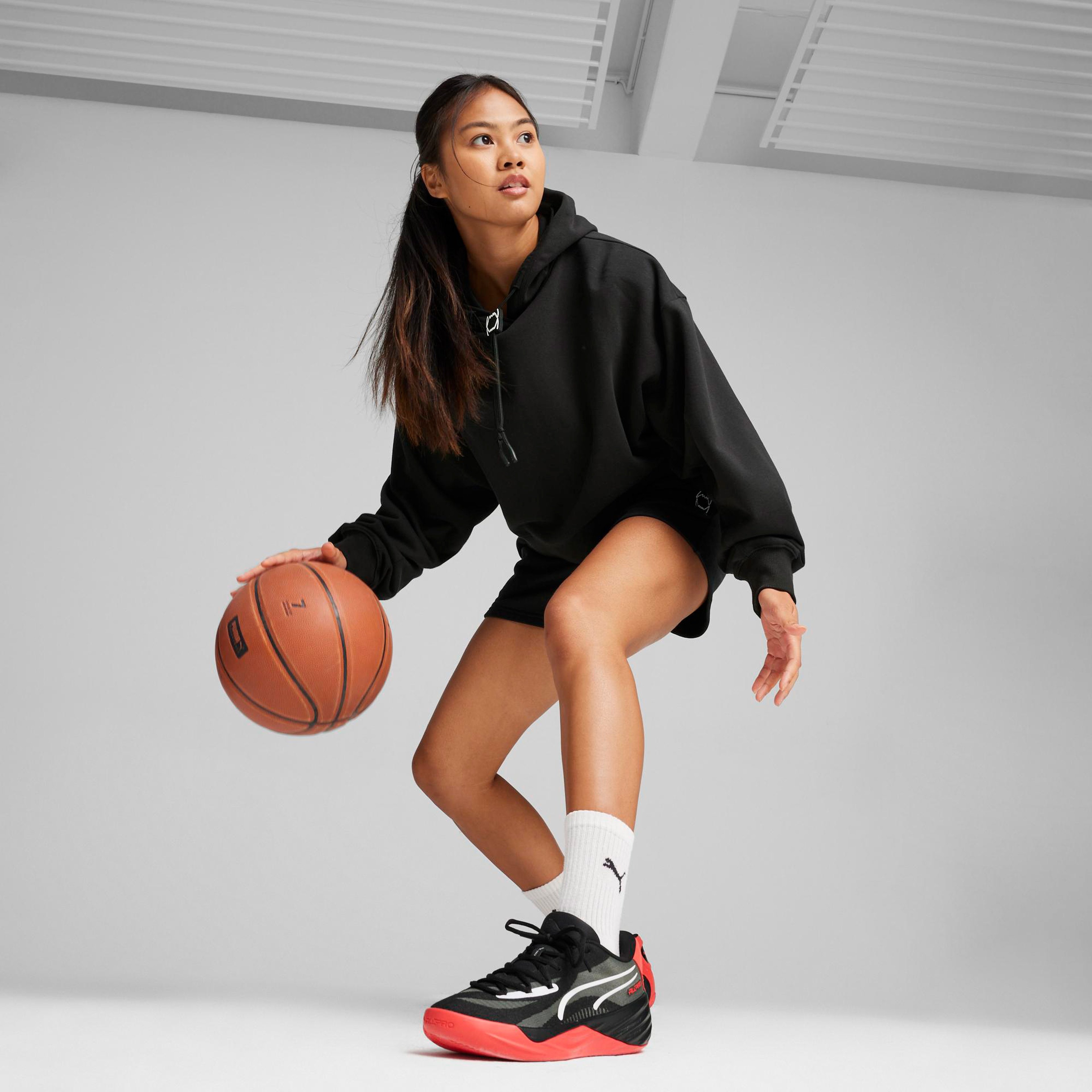 Puma All-Pro Nitro Unisex Siyah Basketbol Ayakkabısı