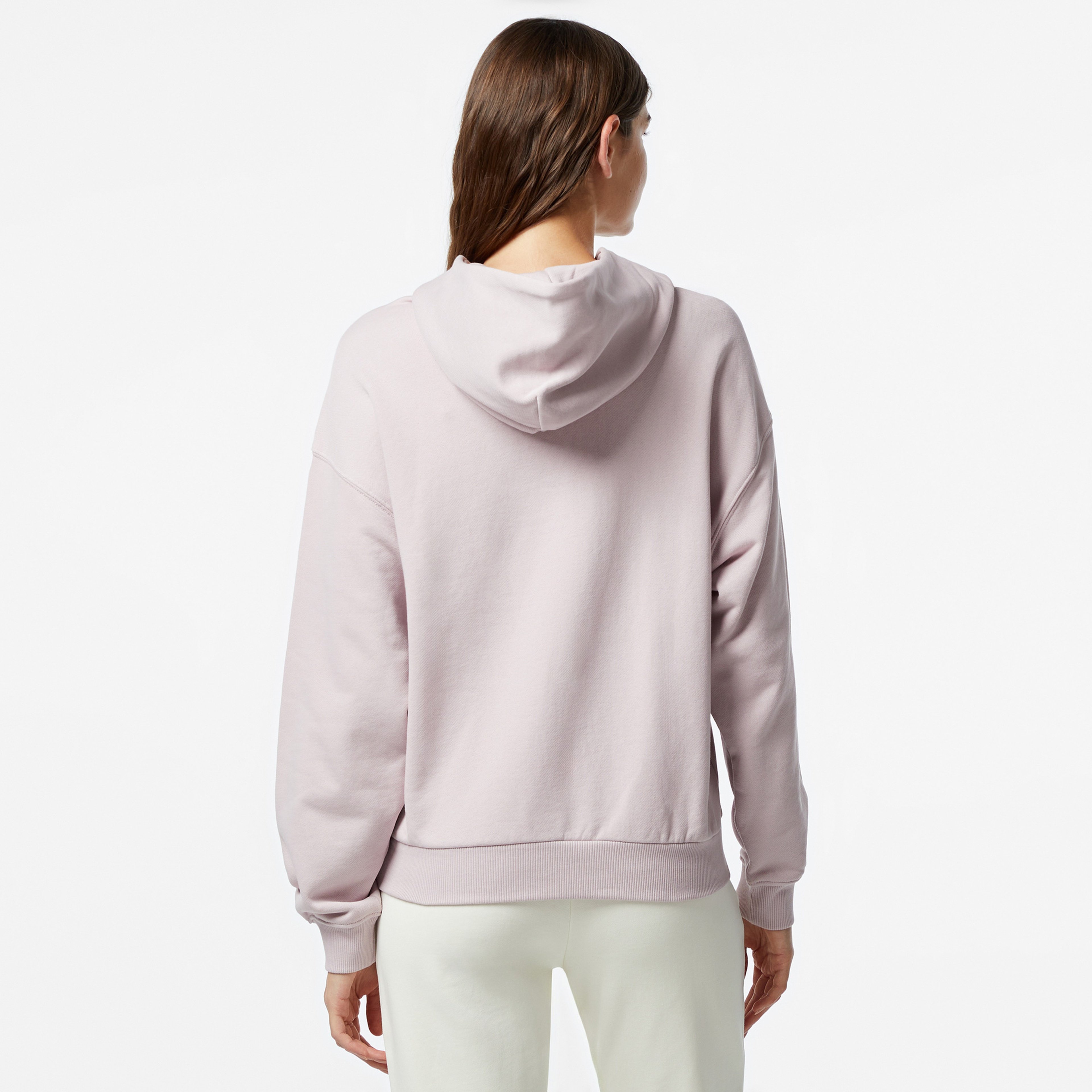 Reebok Cl Ae Big Logo Ft Hoodie Kadın Pembe Hoodie