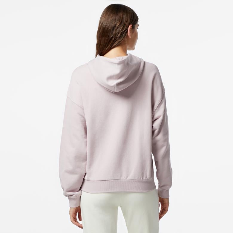 Reebok Cl Ae Big Logo Ft Hoodie Kadın Pembe Hoodie