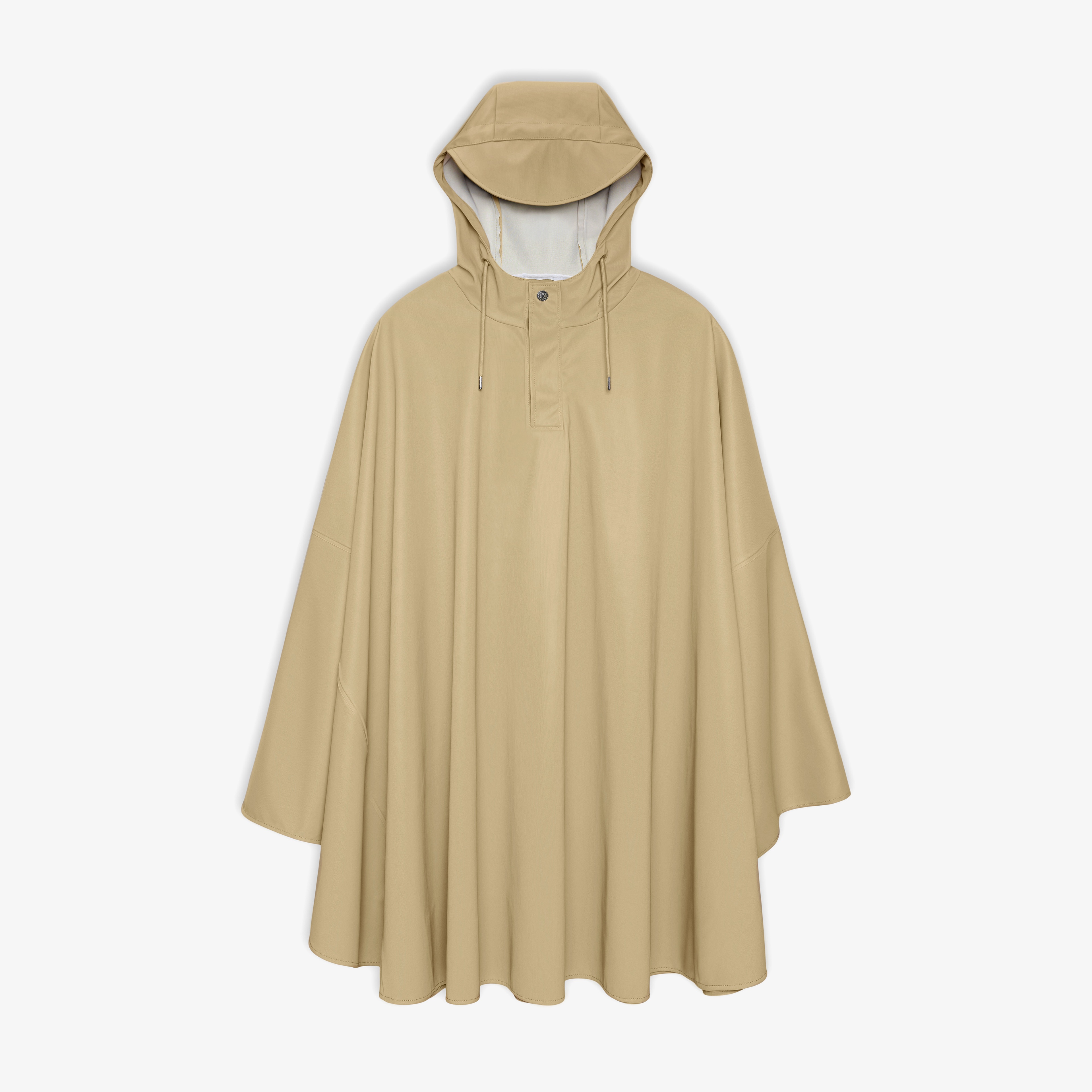 Rains Cape W3 Unisex Krem Yağmurluk