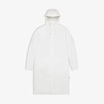 Rains Longer Unisex Beyaz Yağmurluk