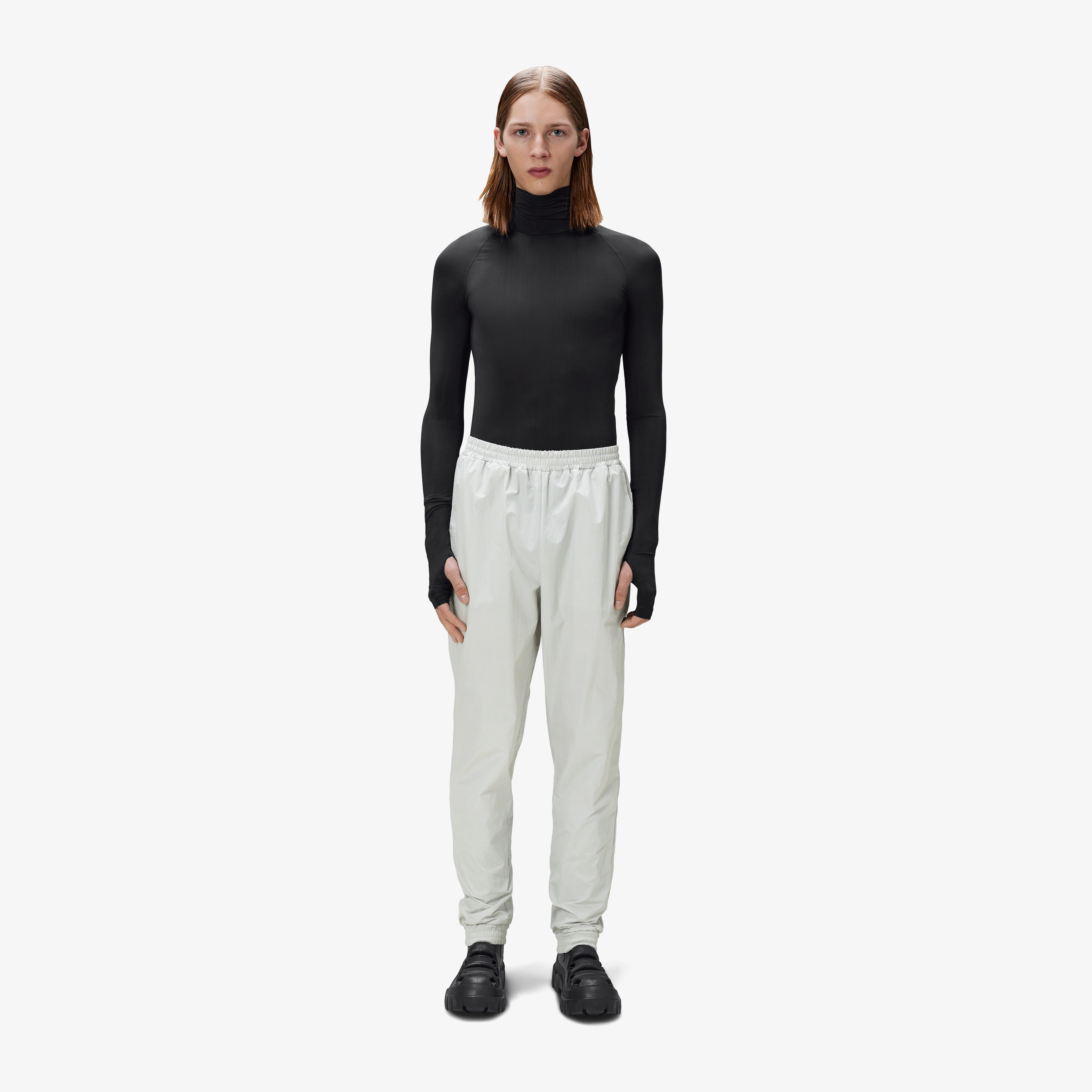 Rains Juba Regular Unisex Gri Pantolon