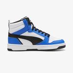 Puma Rebound V6 Mid Çocuk Beyaz Spor Ayakkabı