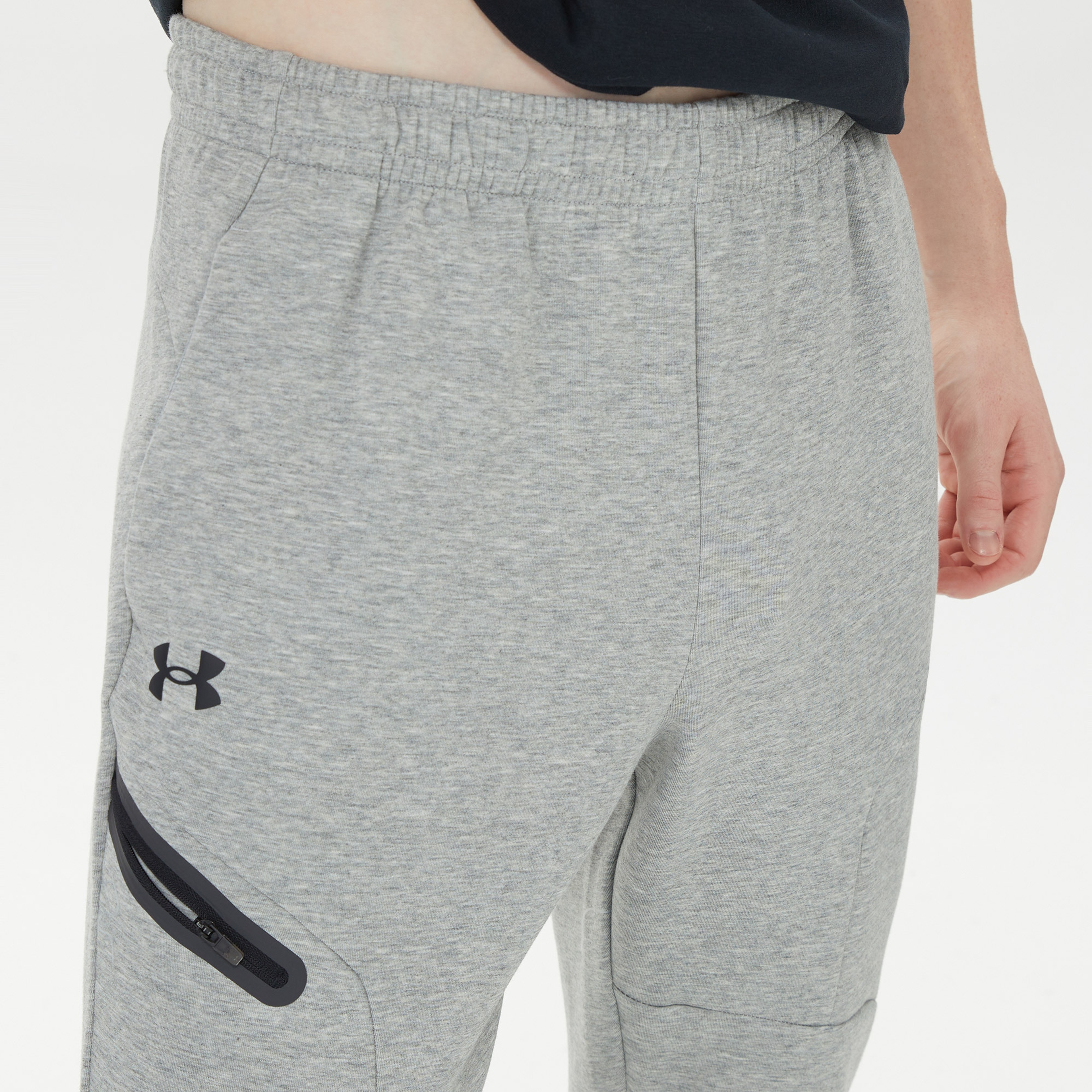 Under Armour Unstoppable Fleece Erkek Gri Eşofman Altı