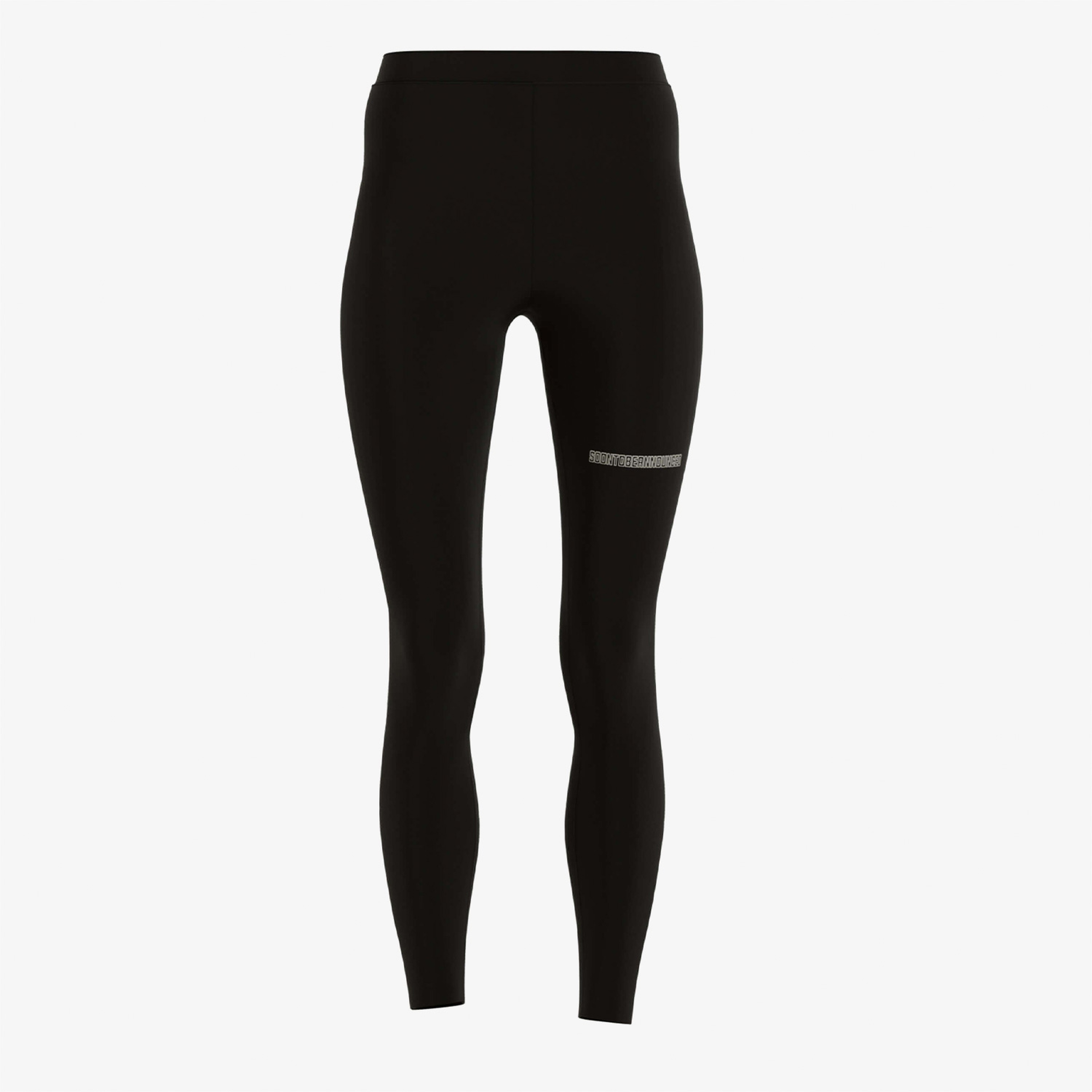 Soon To Be Announced Logo Leggings Kadın Siyah Tayt