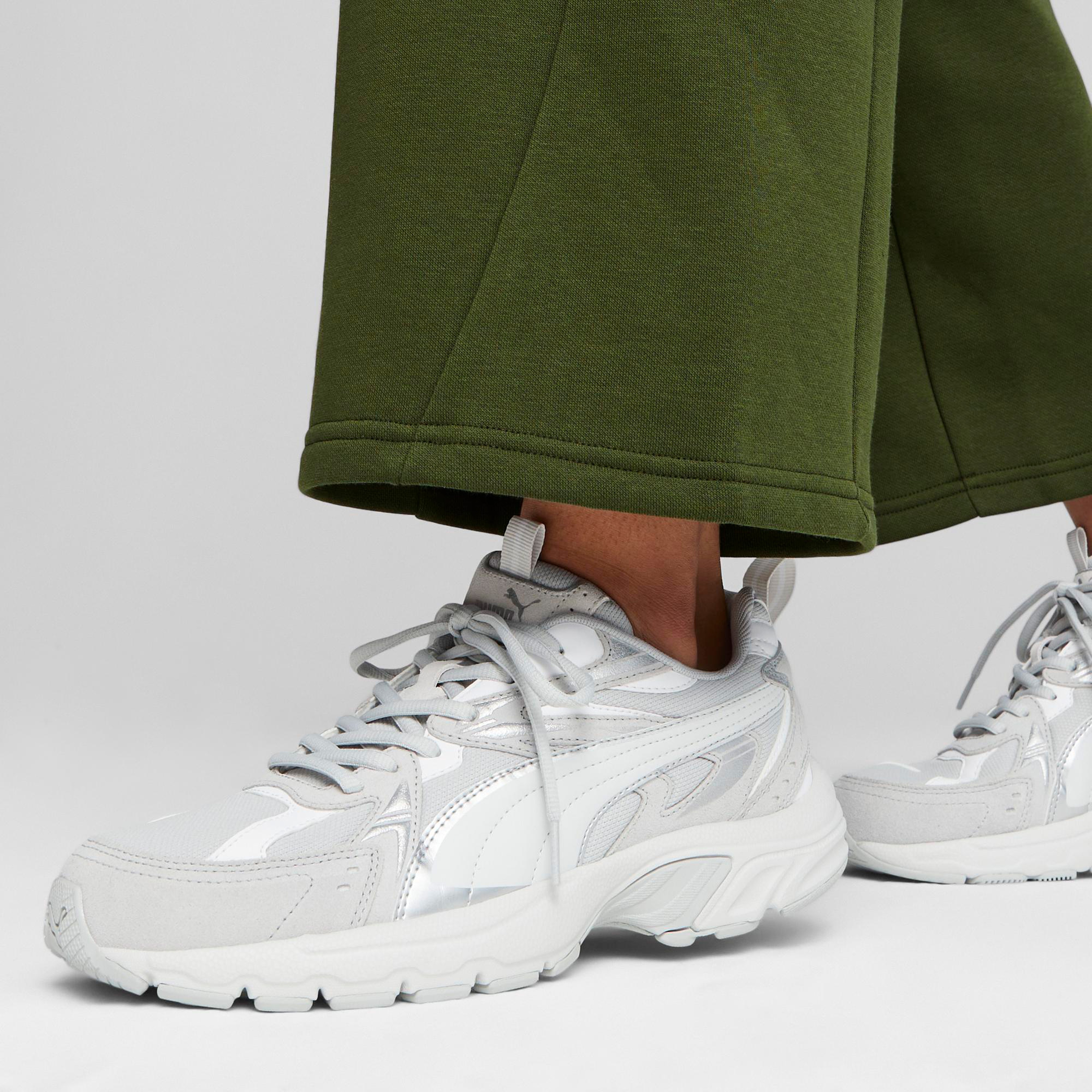 Puma Milenio Tech Suede Cool Light Erkek Beyaz Günlük Spor Ayakkabı