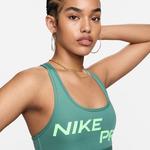 Nike Pro Swoosh Light Support Kadın Yeşil Antrenman Bra