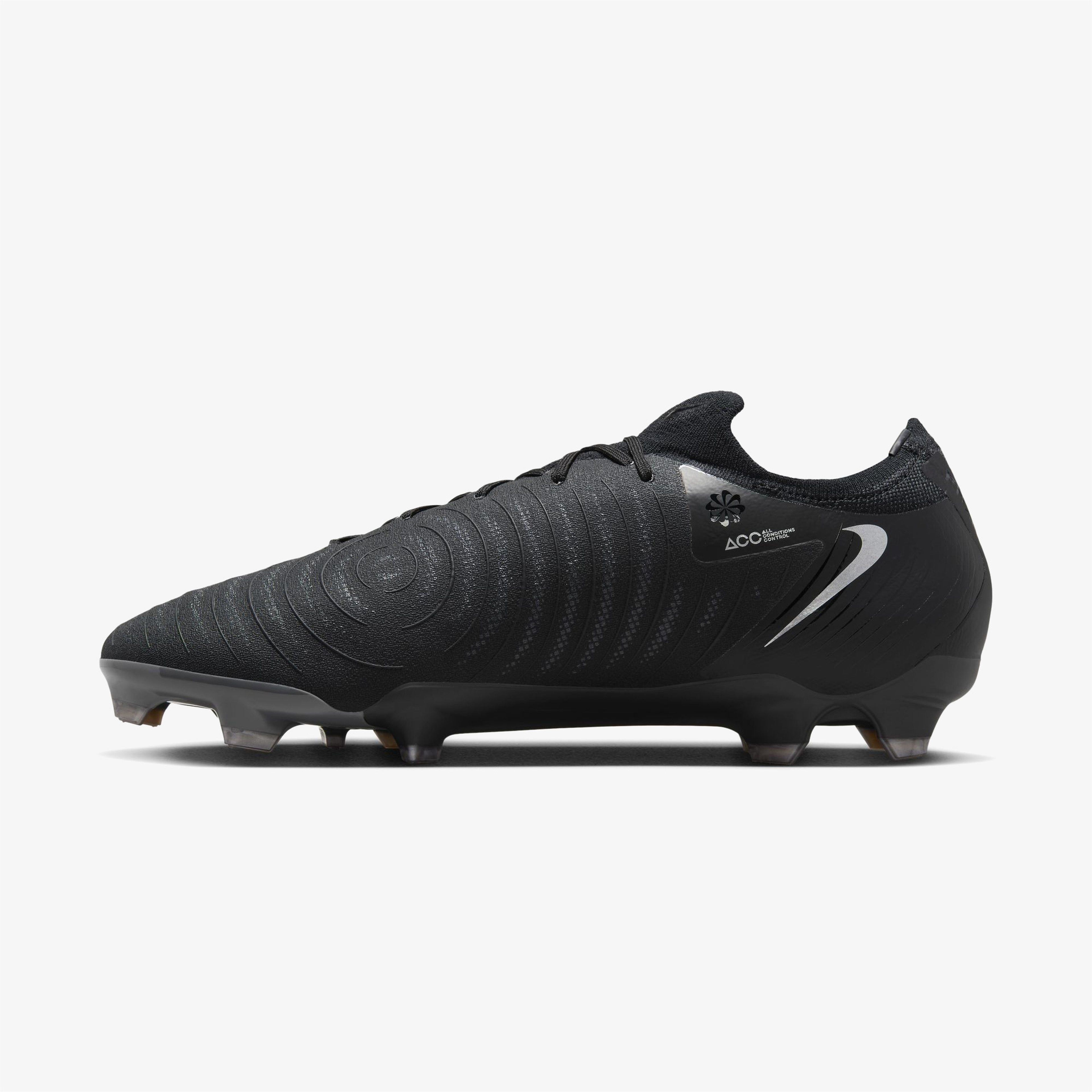 Nike Phantom GX II Pro Erkek Siyah Halı Saha Kramponu