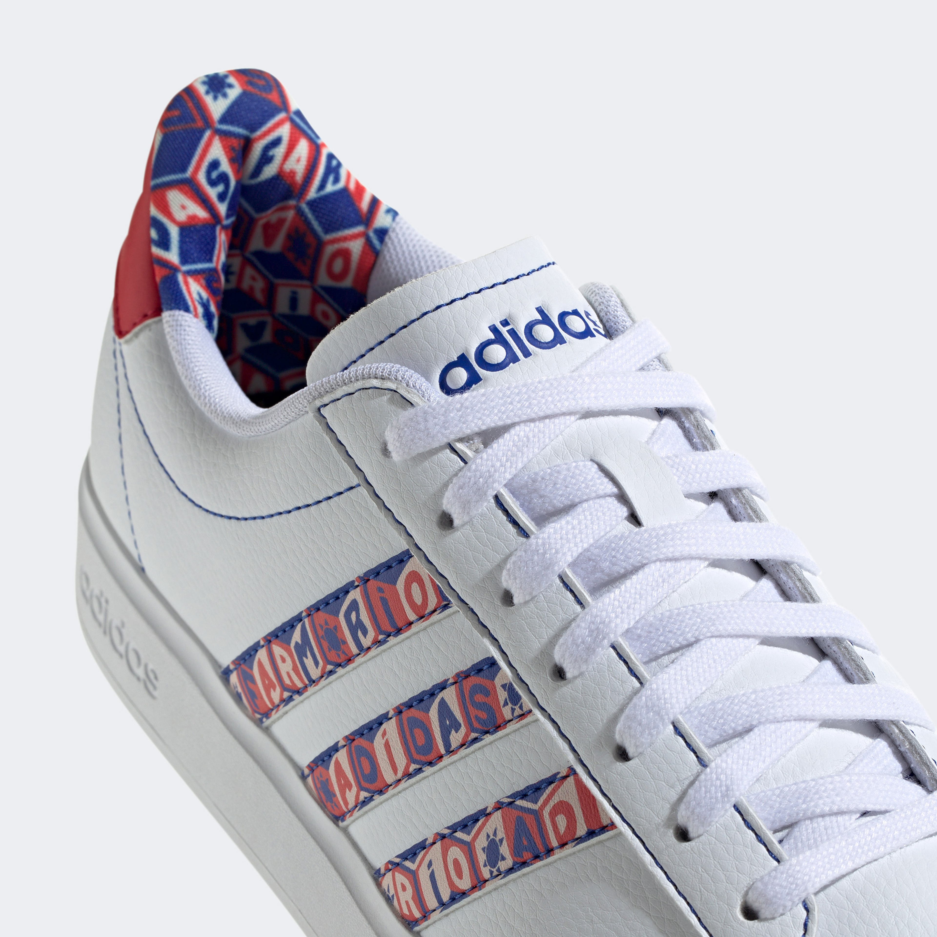 adidas Grand Court 2.0 Kadın Beyaz Günlük Spor Ayakkabı