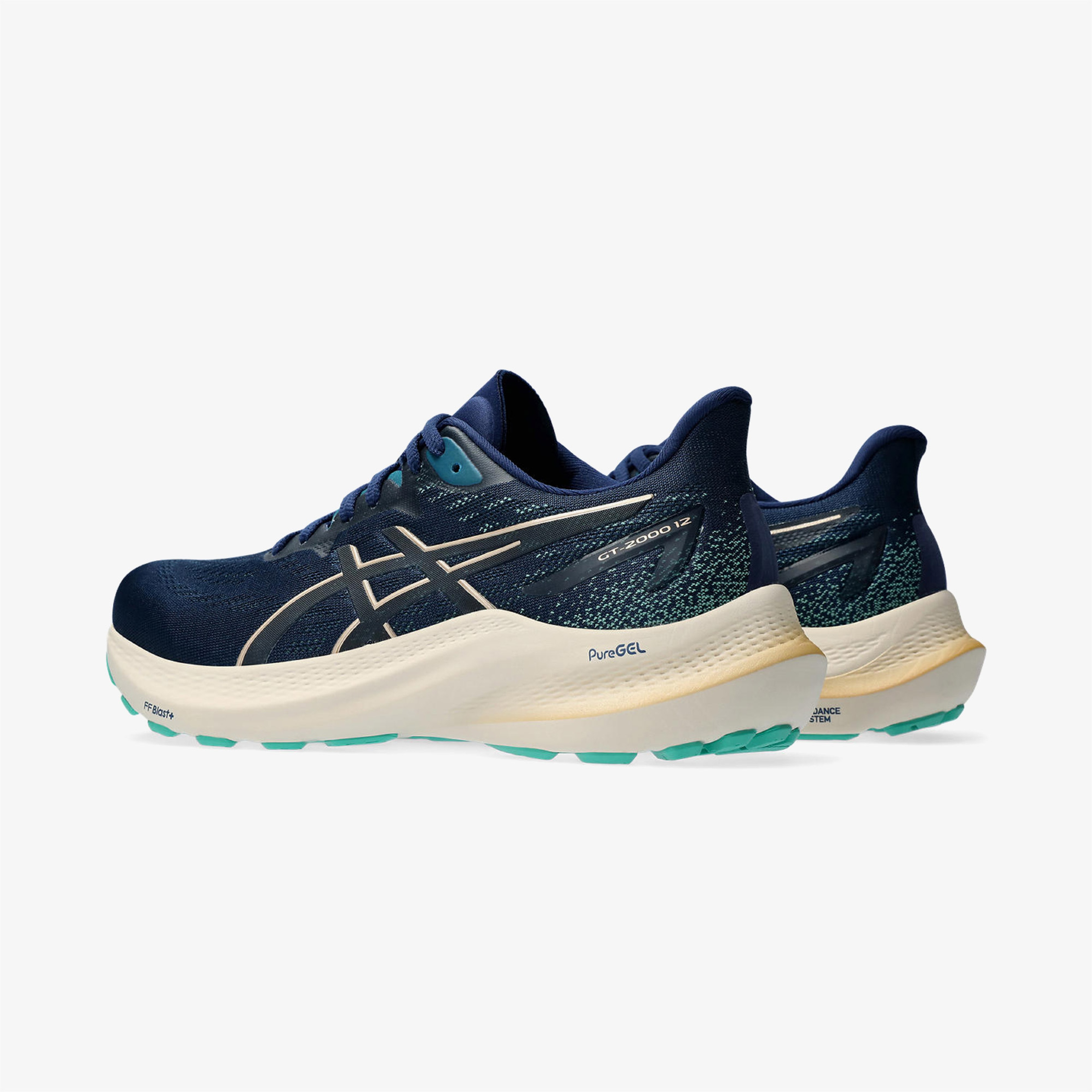 Asics GT-2000 12 Kadın Lacivert Koşu Ayakkabısı