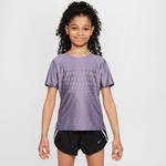 Nike Dri-Fit Çocuk Mor Günlük T-Shirt