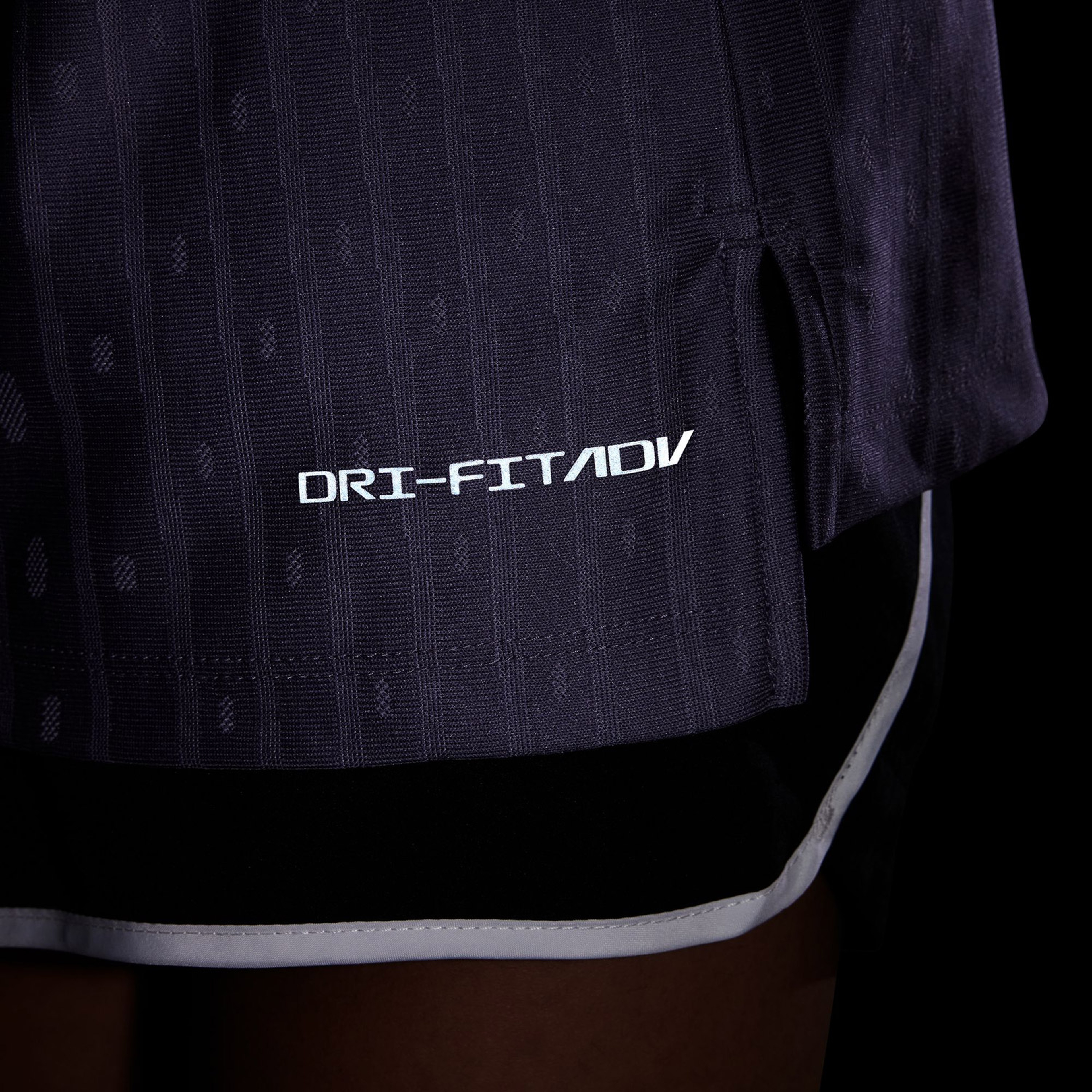 Nike Dri-Fit Çocuk Mor Günlük T-Shirt