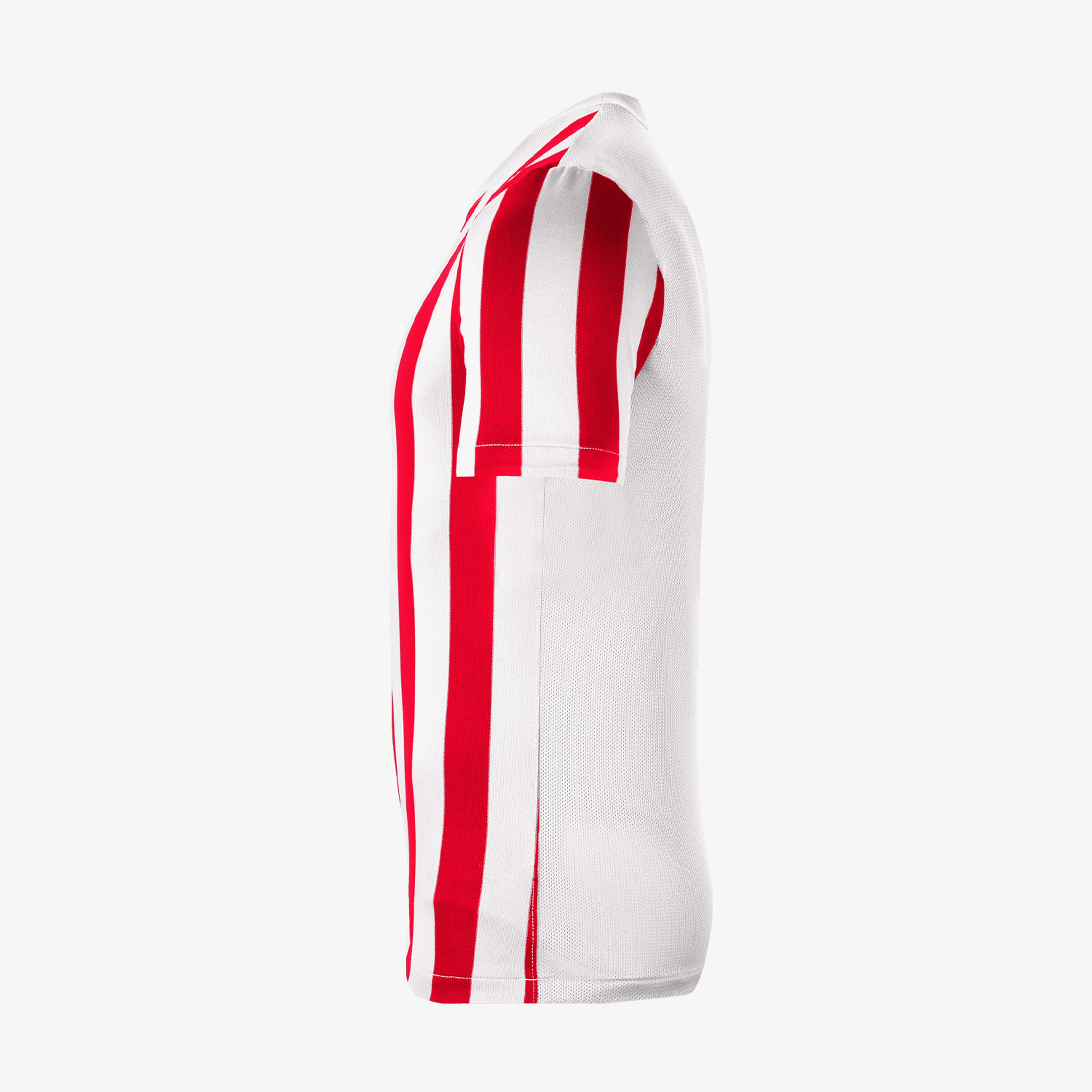 Nike Dri-Fit Striped Division IV Erkek Kırmızı Antrenman T-Shirt
