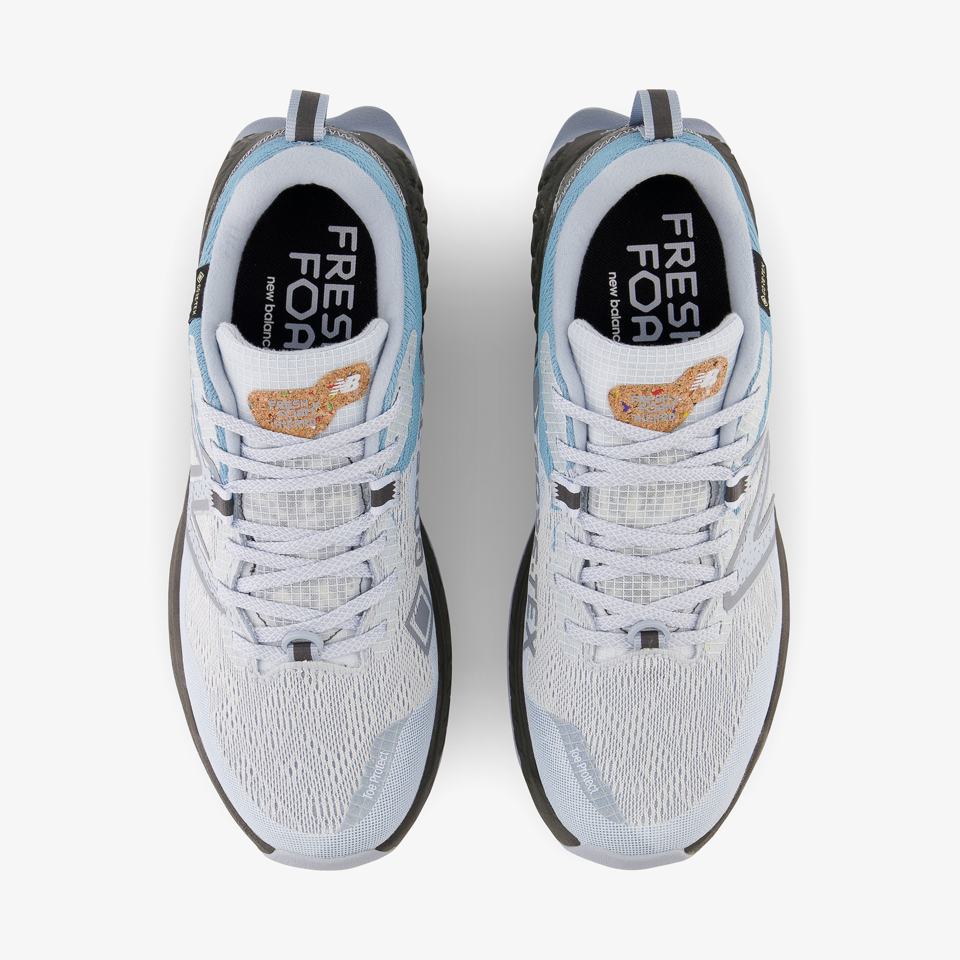 New Balance Fresh Foam X Hierro v7 Gore-Tex Kadın Gri Koşu Ayakkabısı