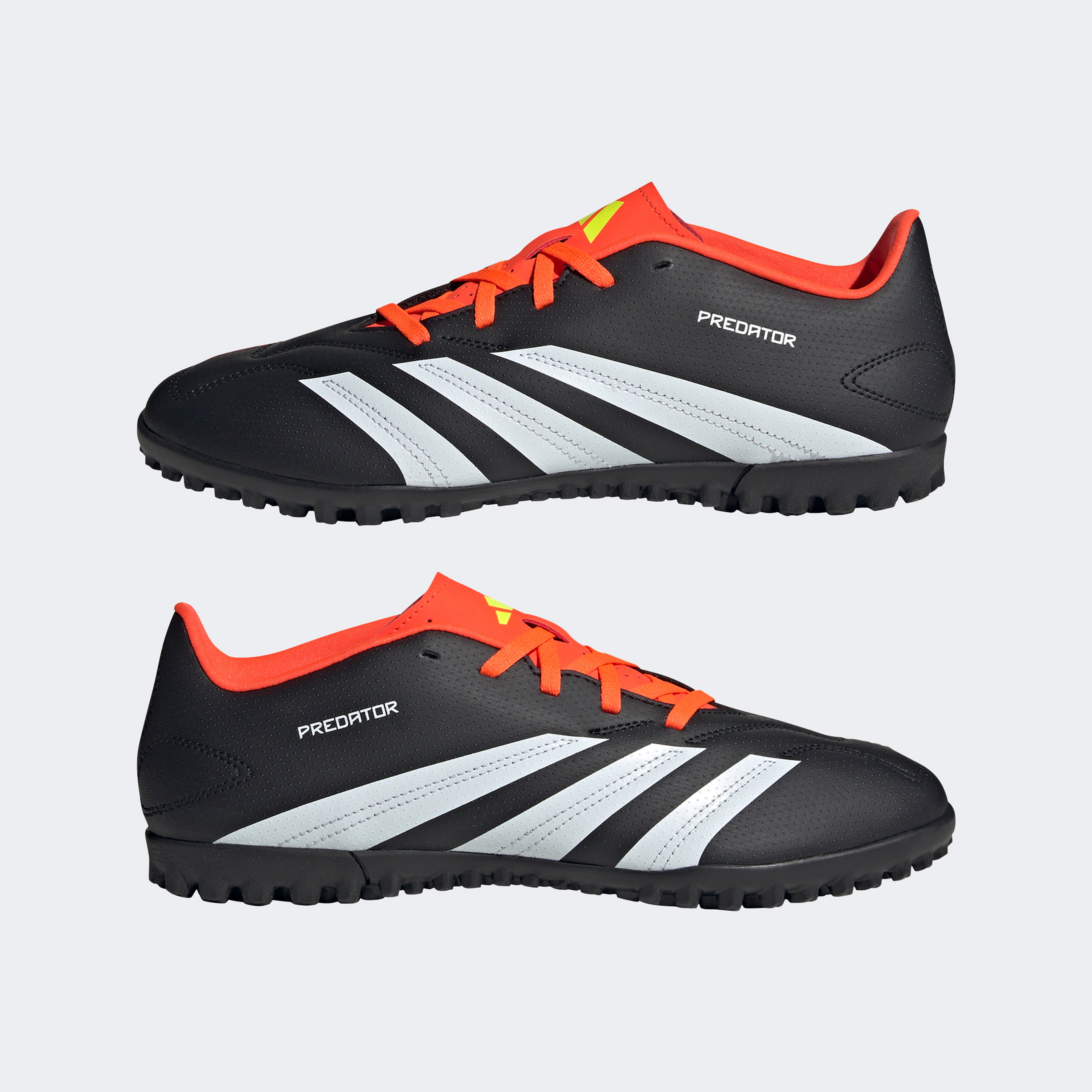 adidas Predator 24 Club Erkek Siyah Halı Saha Kramponu