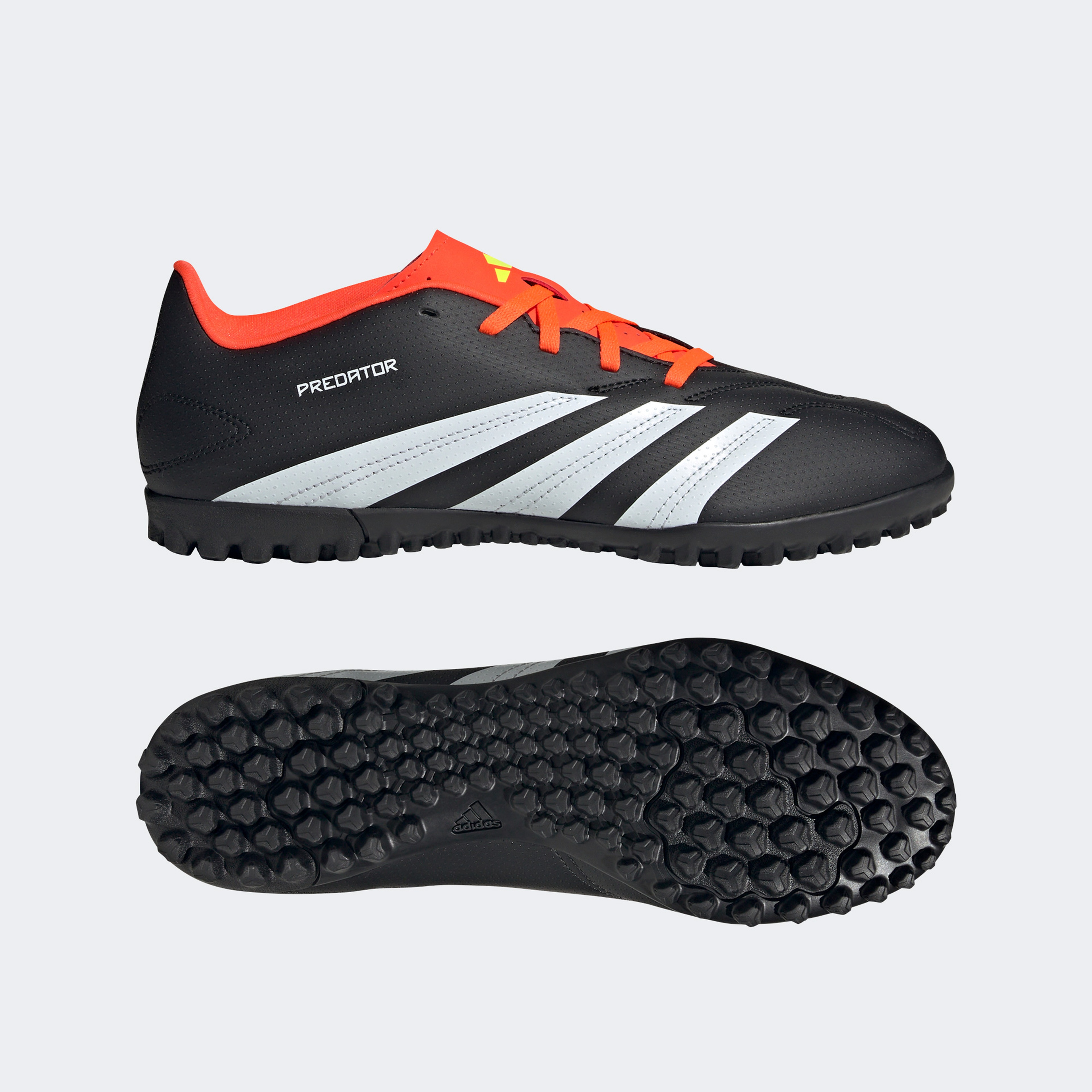 adidas Predator 24 Club Erkek Siyah Halı Saha Kramponu