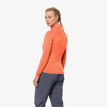Jack Wolfskin Prelight Fz Kadın Turuncu Eşofman Üstü