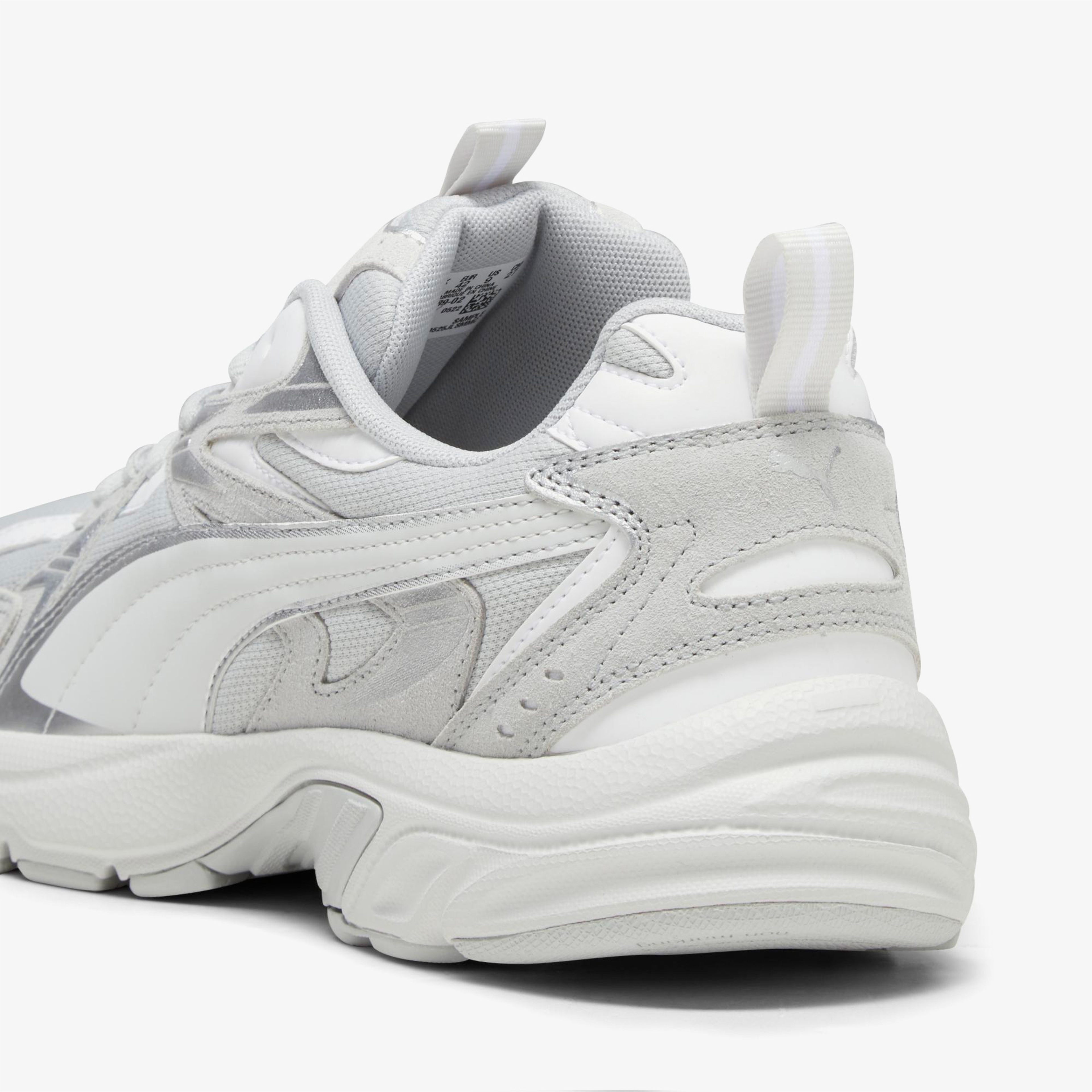 Puma Milenio Tech Suede Cool Light Erkek Beyaz Günlük Spor Ayakkabı