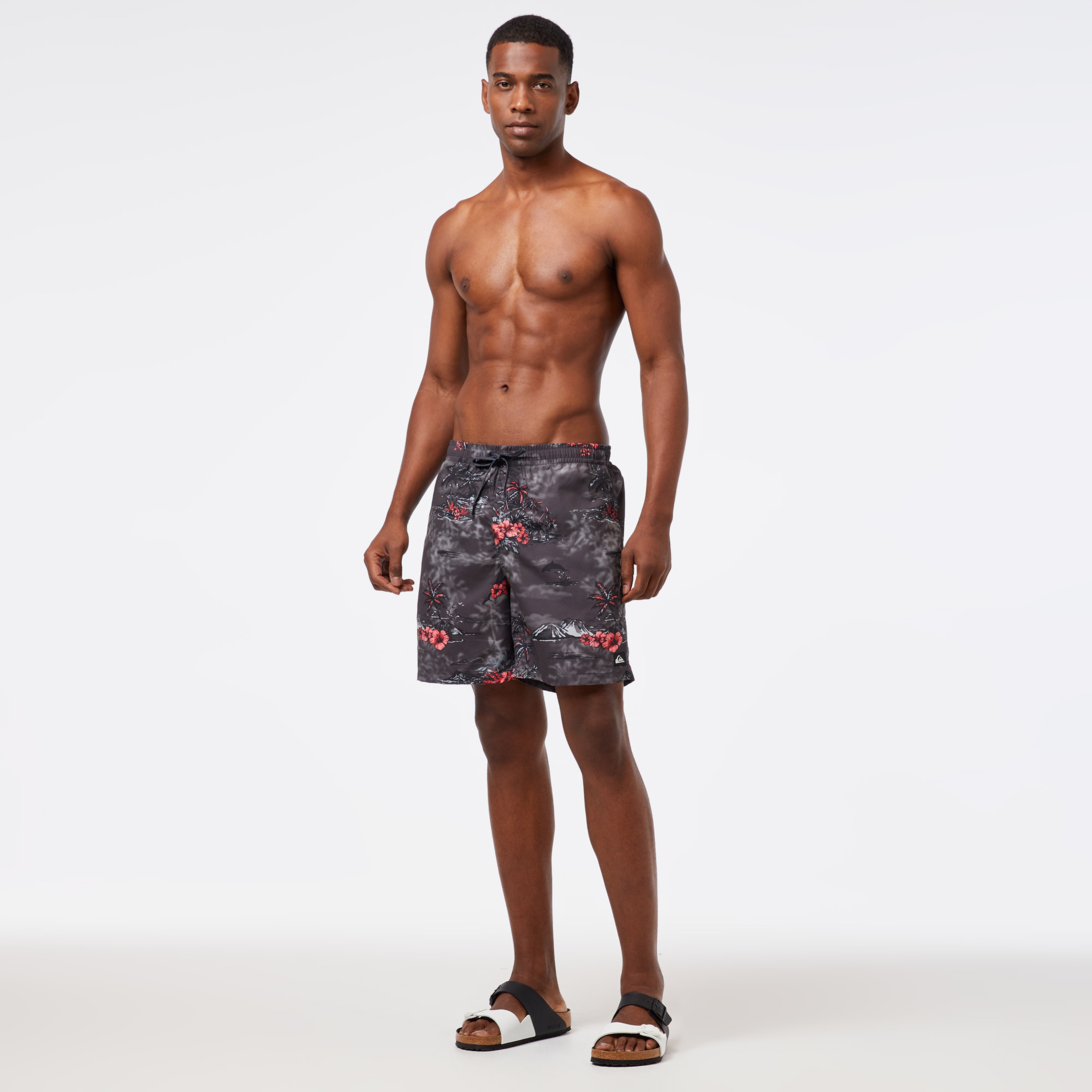 Quiksilver Longmanhill Erkek Siyah Mayo