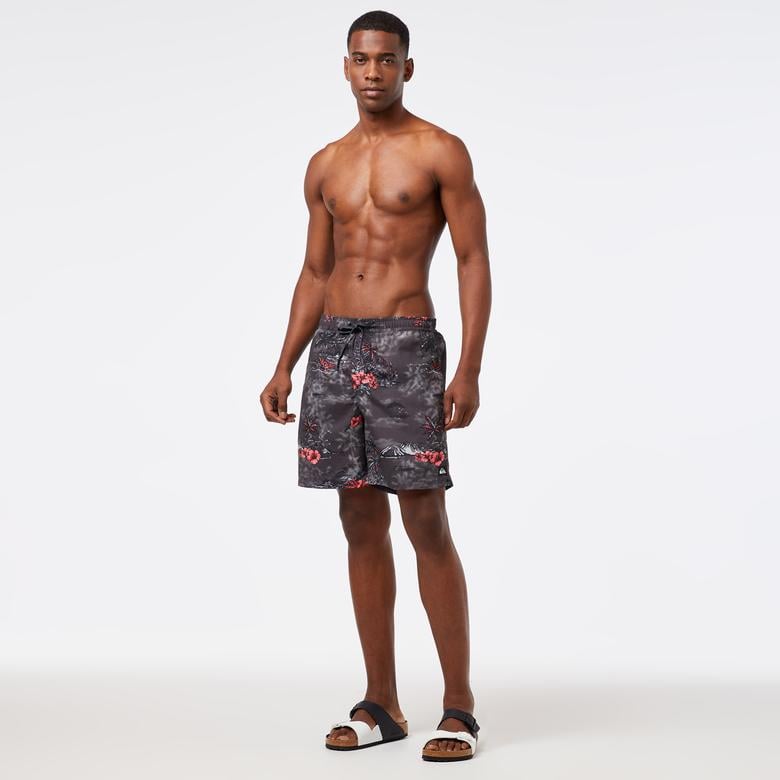 Quiksilver Longmanhill Erkek Siyah Mayo