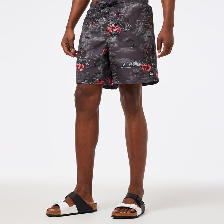 Quiksilver Longmanhill Erkek Siyah Mayo