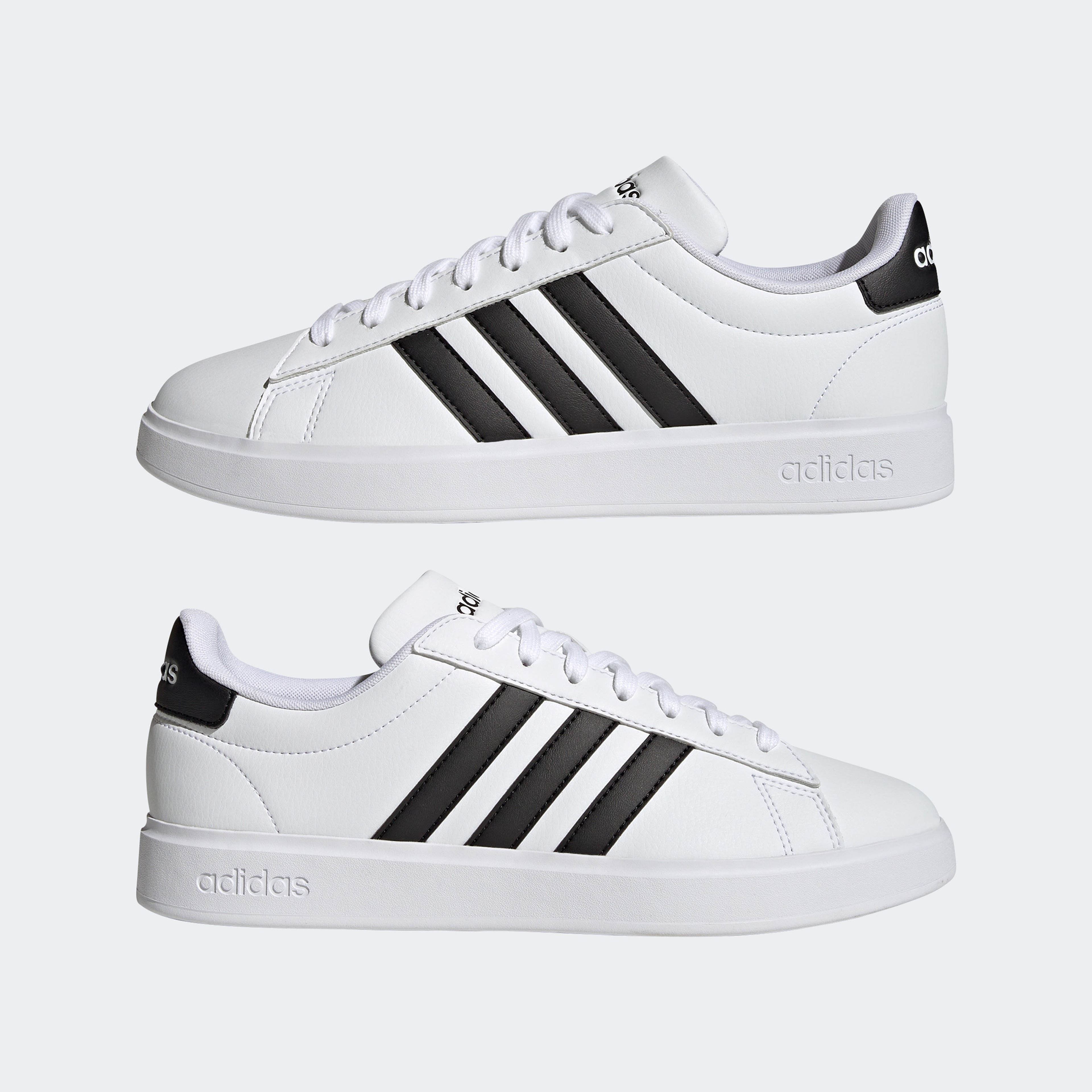 adidas Grand Court 2.0 Erkek Beyaz Sneaker