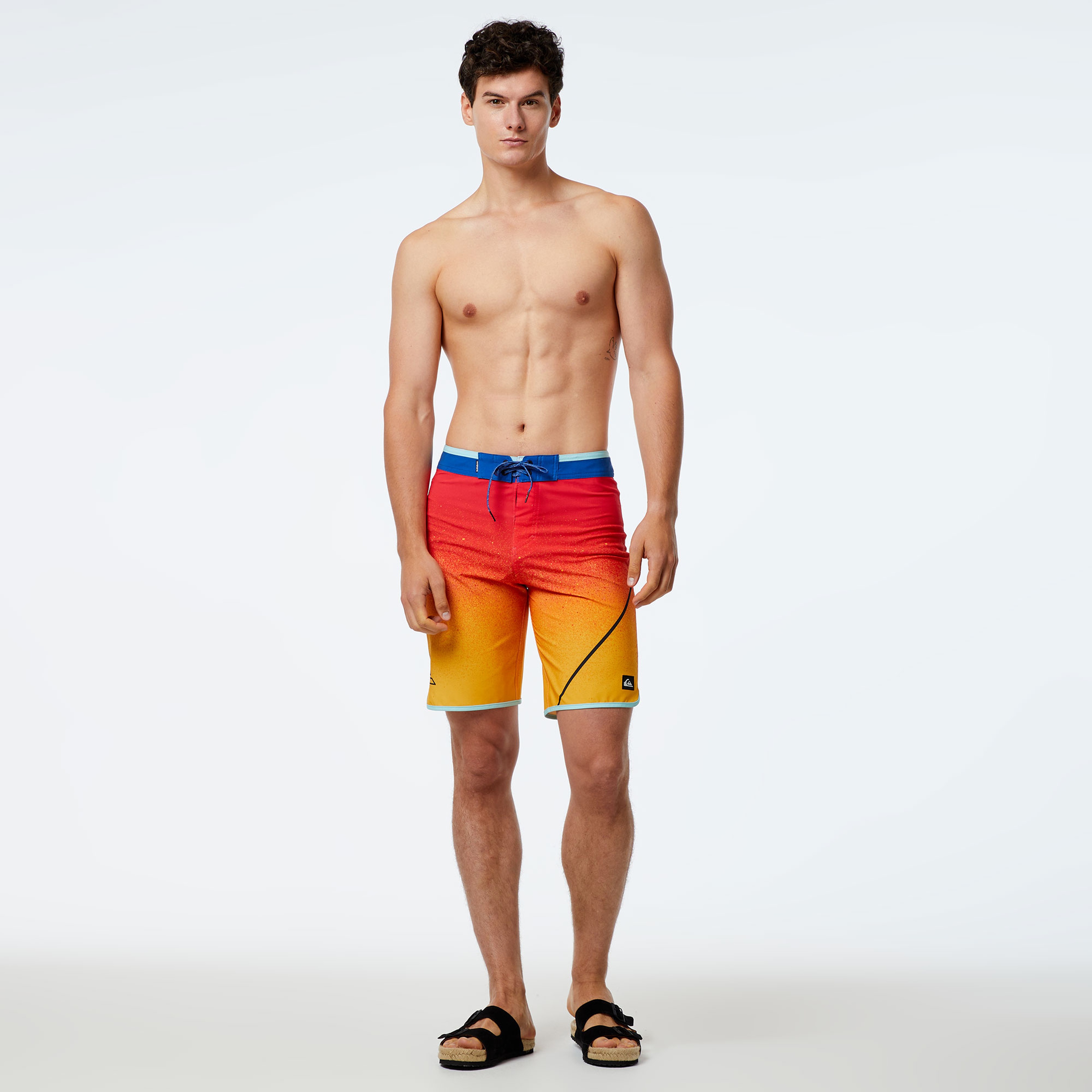 Quiksilver Surf Silk New Wave 20 Erkek Turuncu Mayo