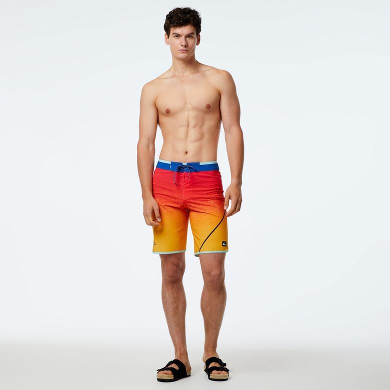 Quiksilver Surf Silk New Wave 20 Erkek Turuncu Mayo