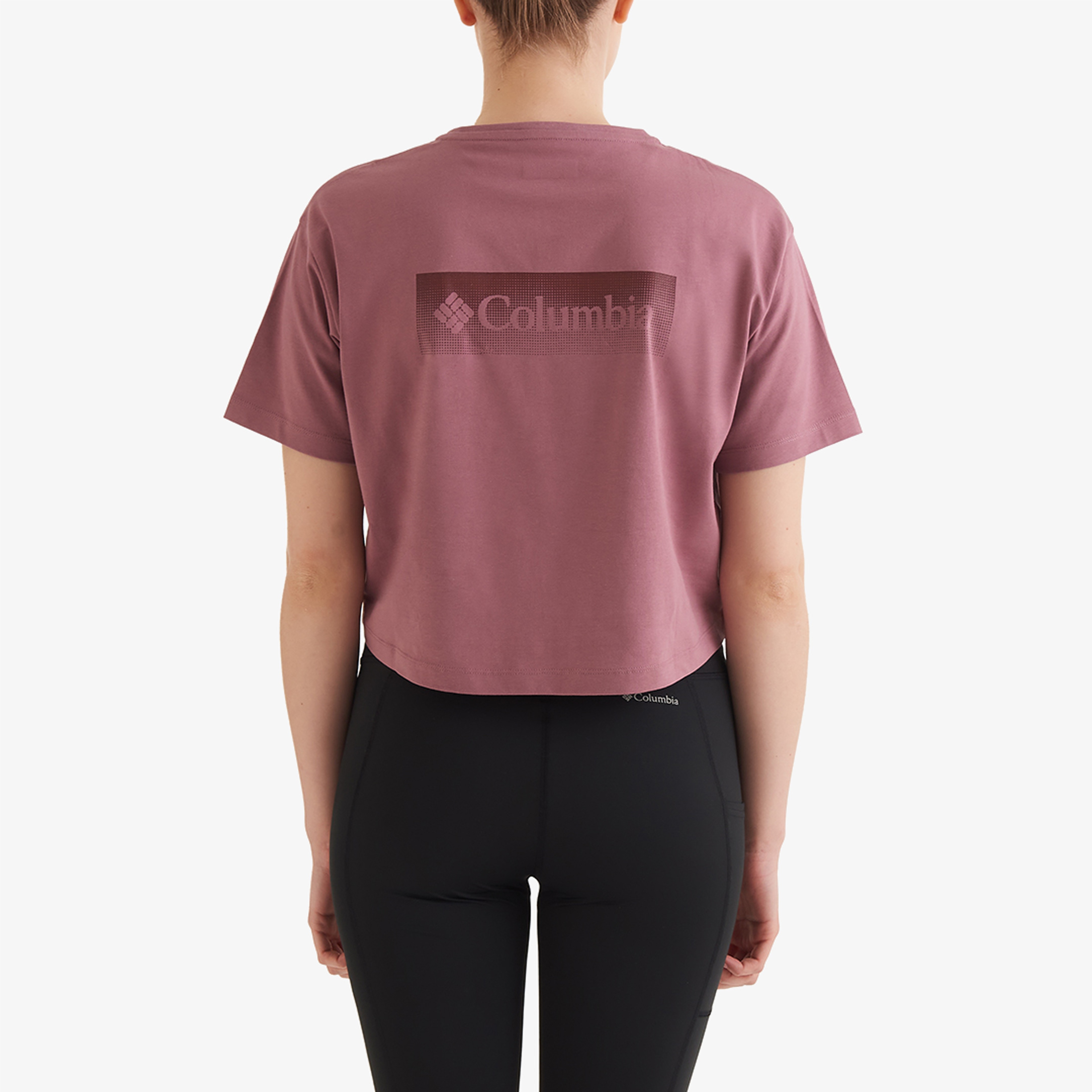 Columbia CSC Halftone Kadın Pembe Günlük T-Shirt
