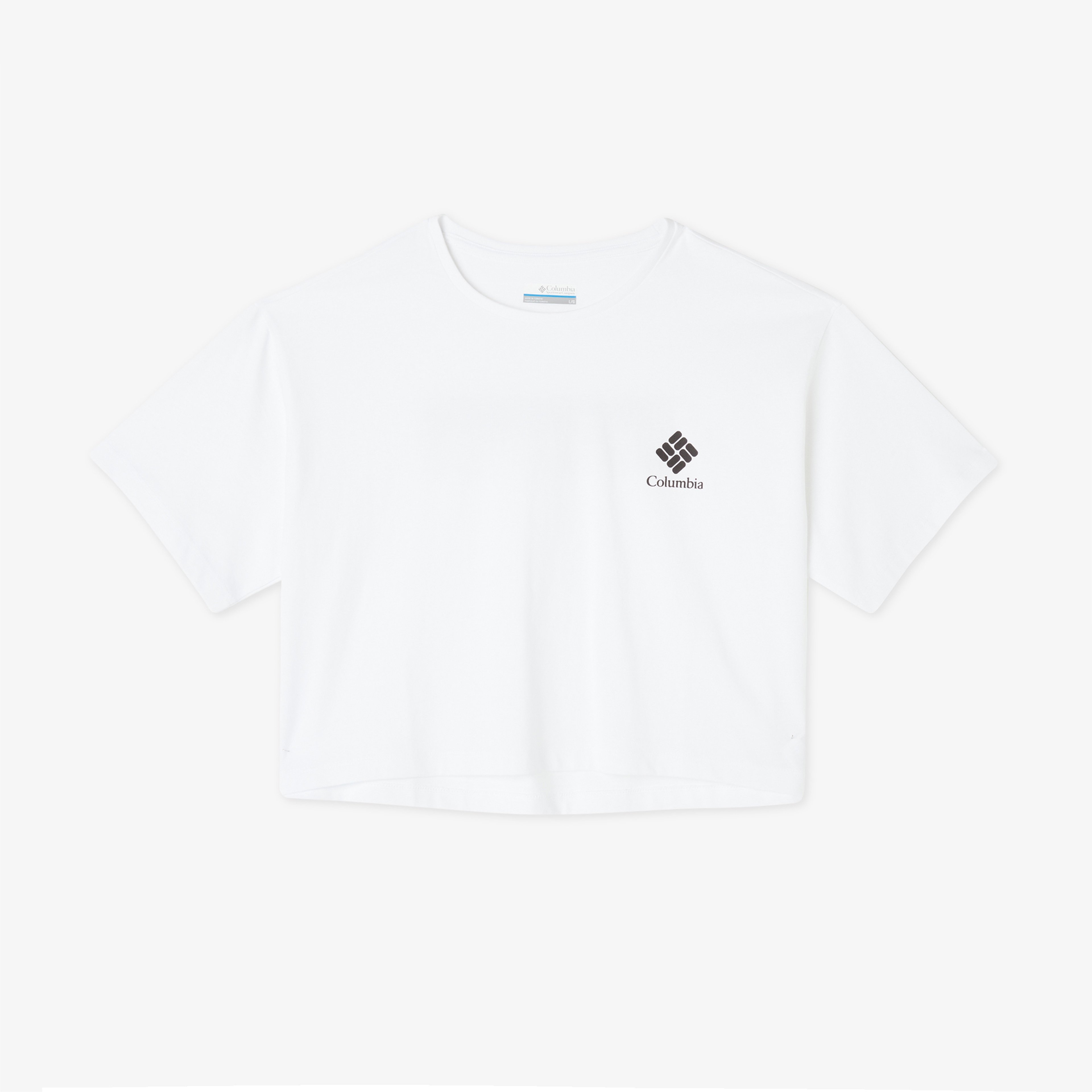 Columbia CSC Framed Halftone Kadın Beyaz Günlük T-Shirt