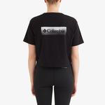 Columbia Csc Halftone Framed Kadın Siyah Crop T-Shirt