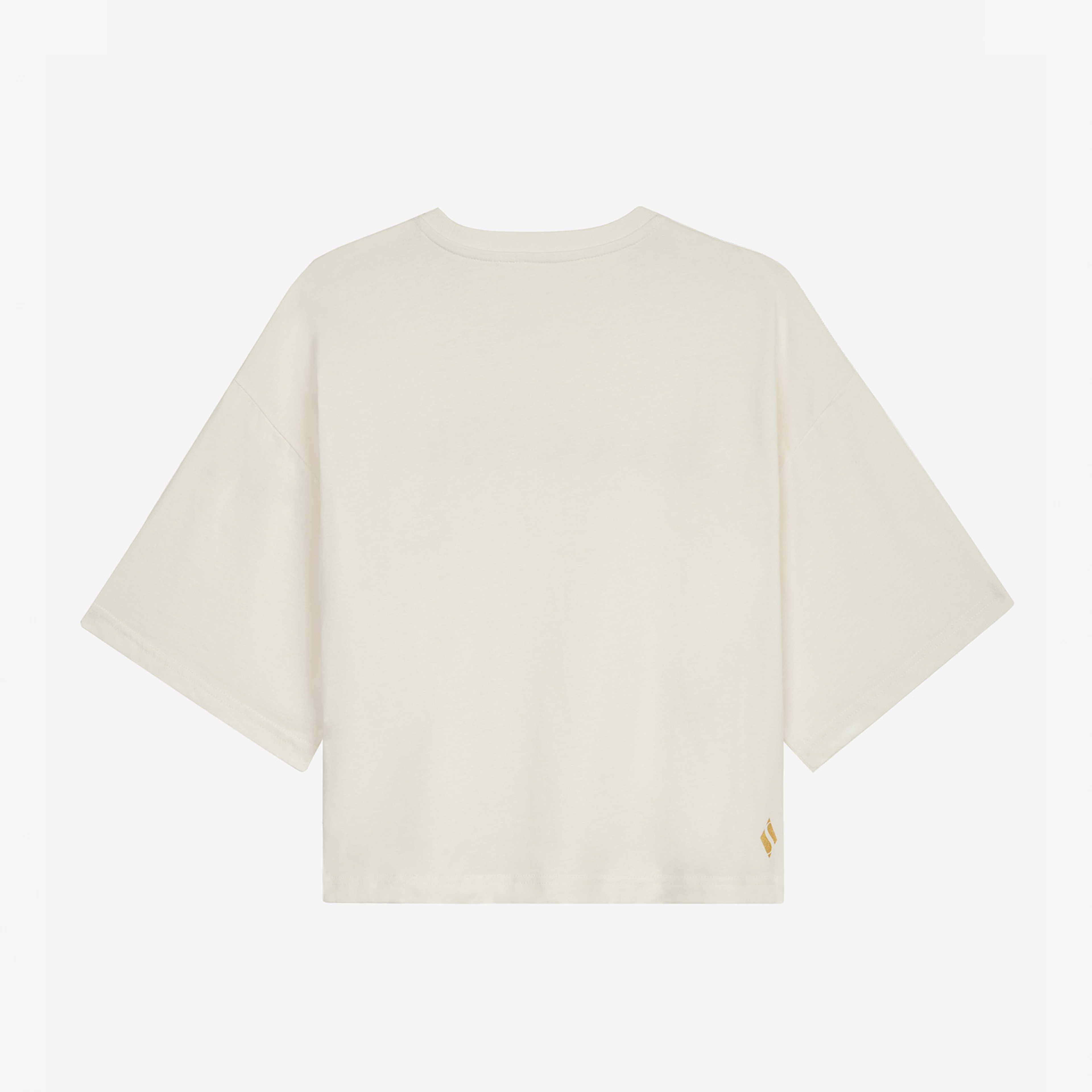 Skechers Graphic Tee Crop Kadın Beyaz Günlük T-Shirt