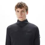 Jack Wolfskin Prelight FZ Erkek Siyah Sweatshirt