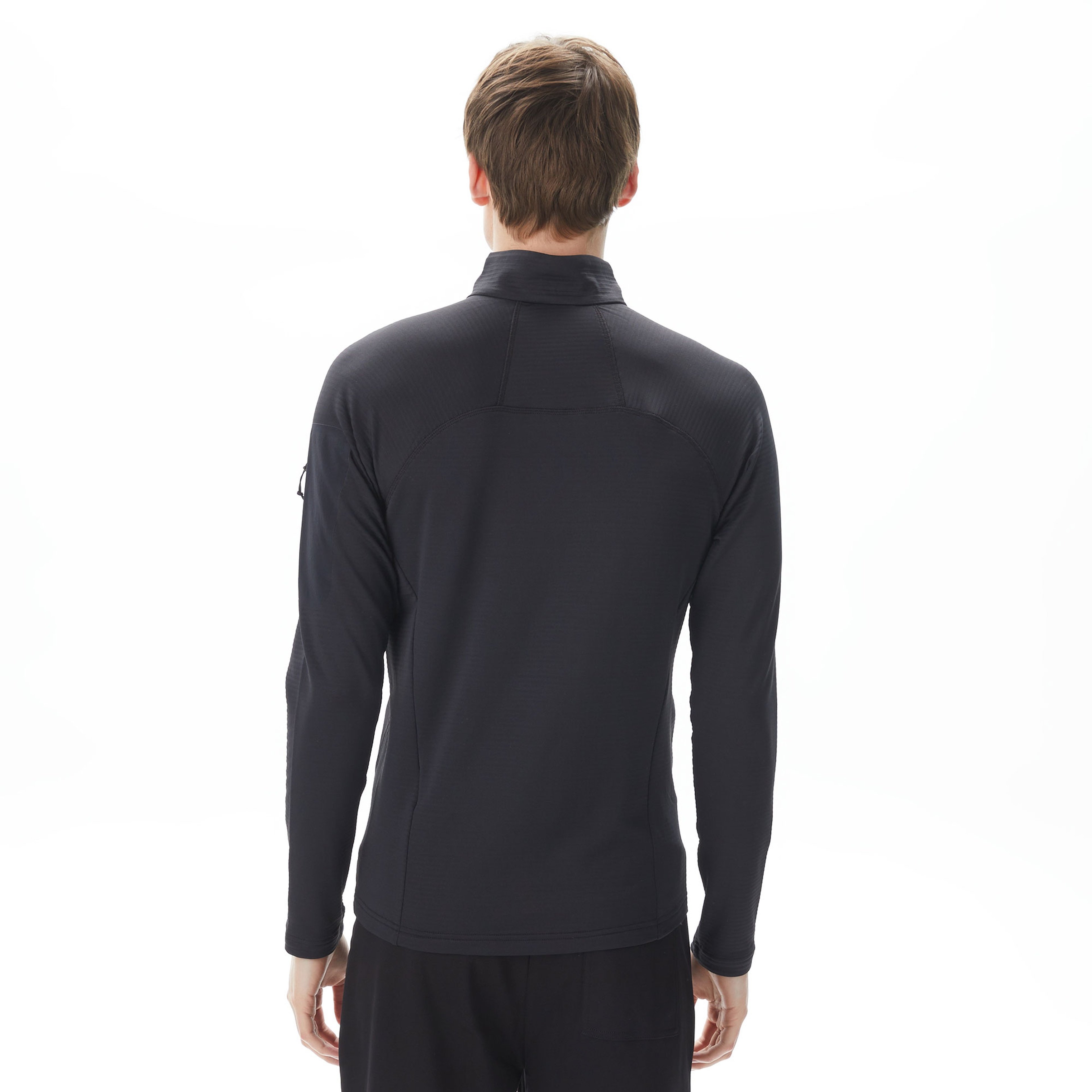 Jack Wolfskin Prelight FZ Erkek Siyah Sweatshirt