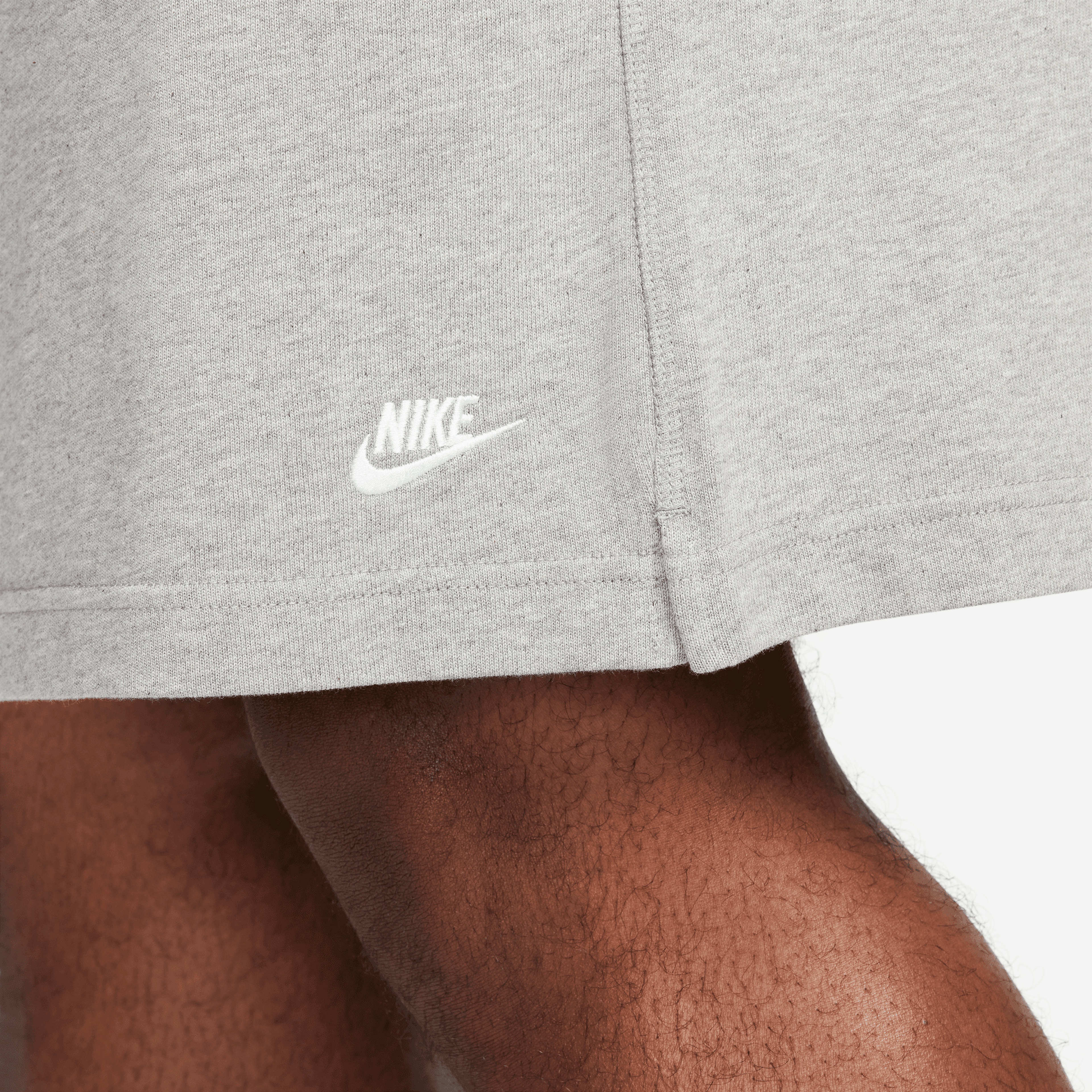 Nike Club Knit Erkek Gri Şort
