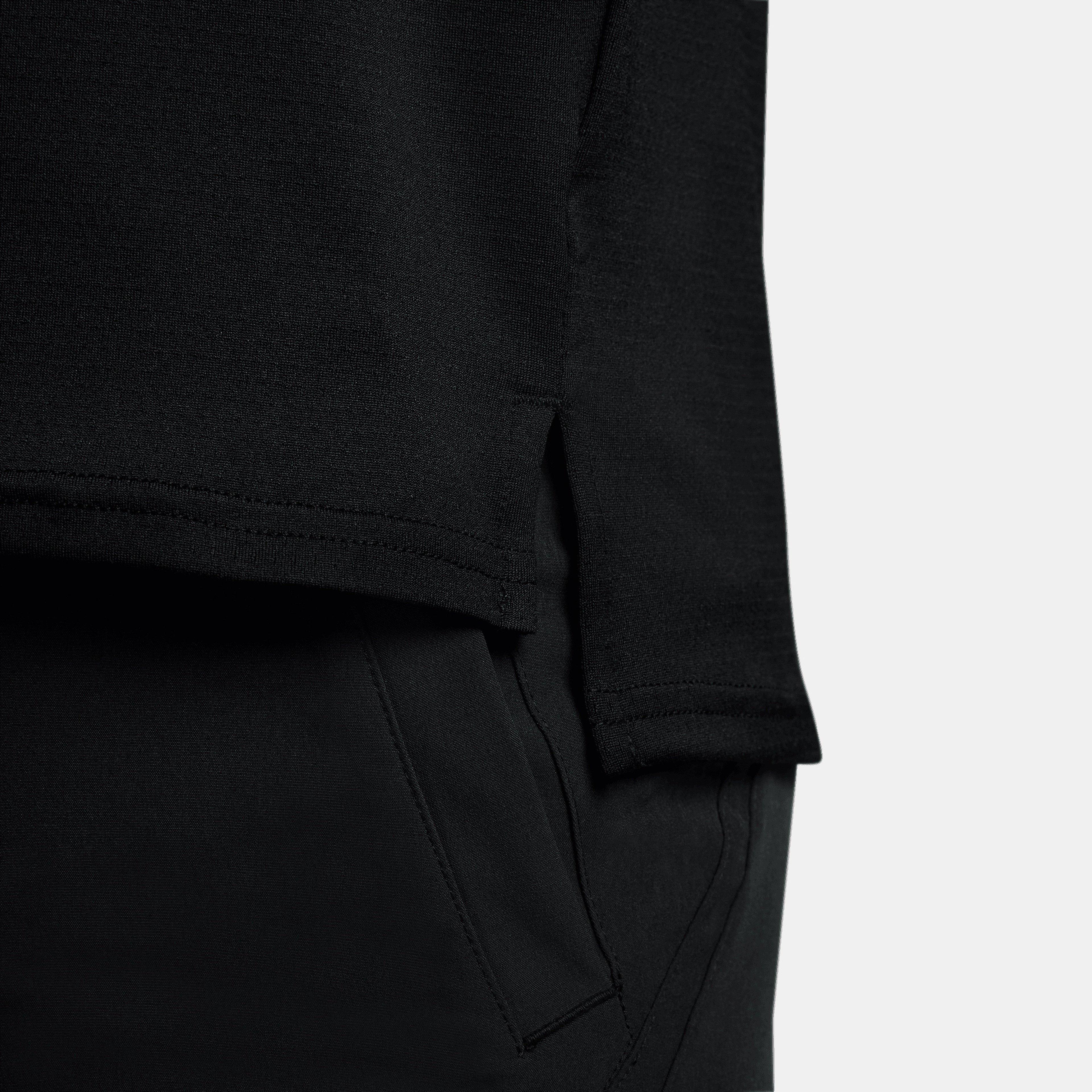 Nike Court Advantage Erkek Siyah Günlük T-shirt