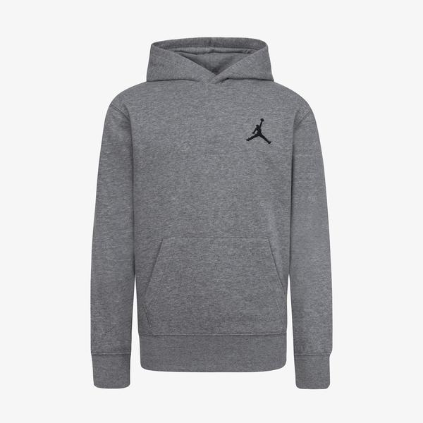 Jordan Essentials French Terry Pullover Çocuk Gri Hoodie