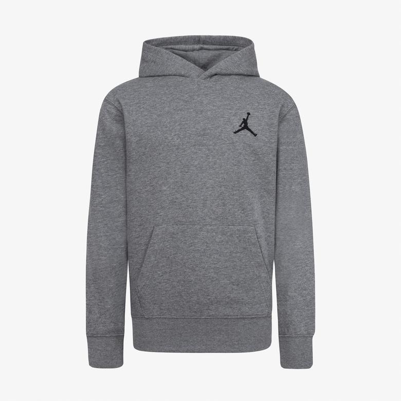 Jordan Essentials French Terry Pullover Çocuk Gri Hoodie