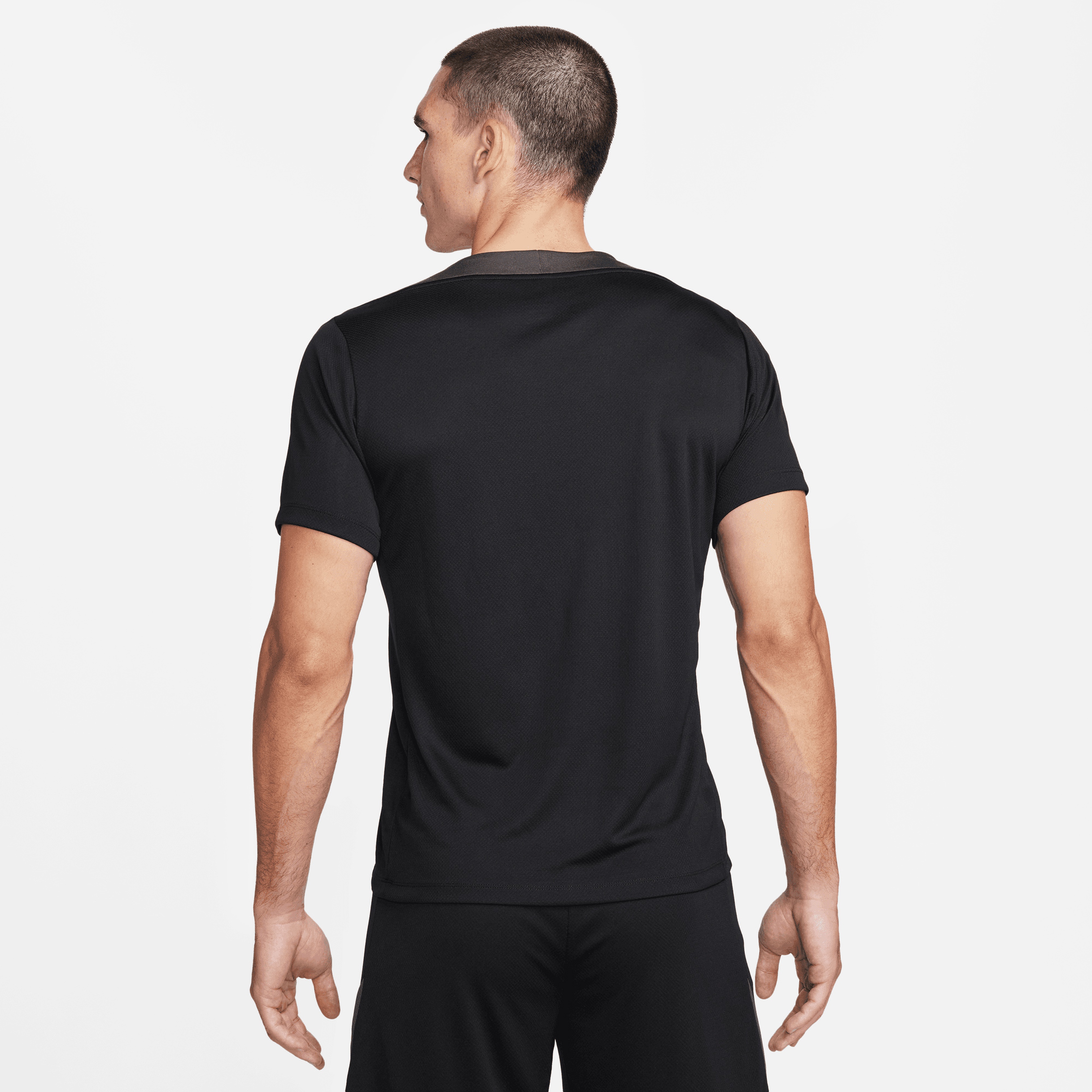 Nike Dri-Fit Erkek Siyah Futbol  Forması