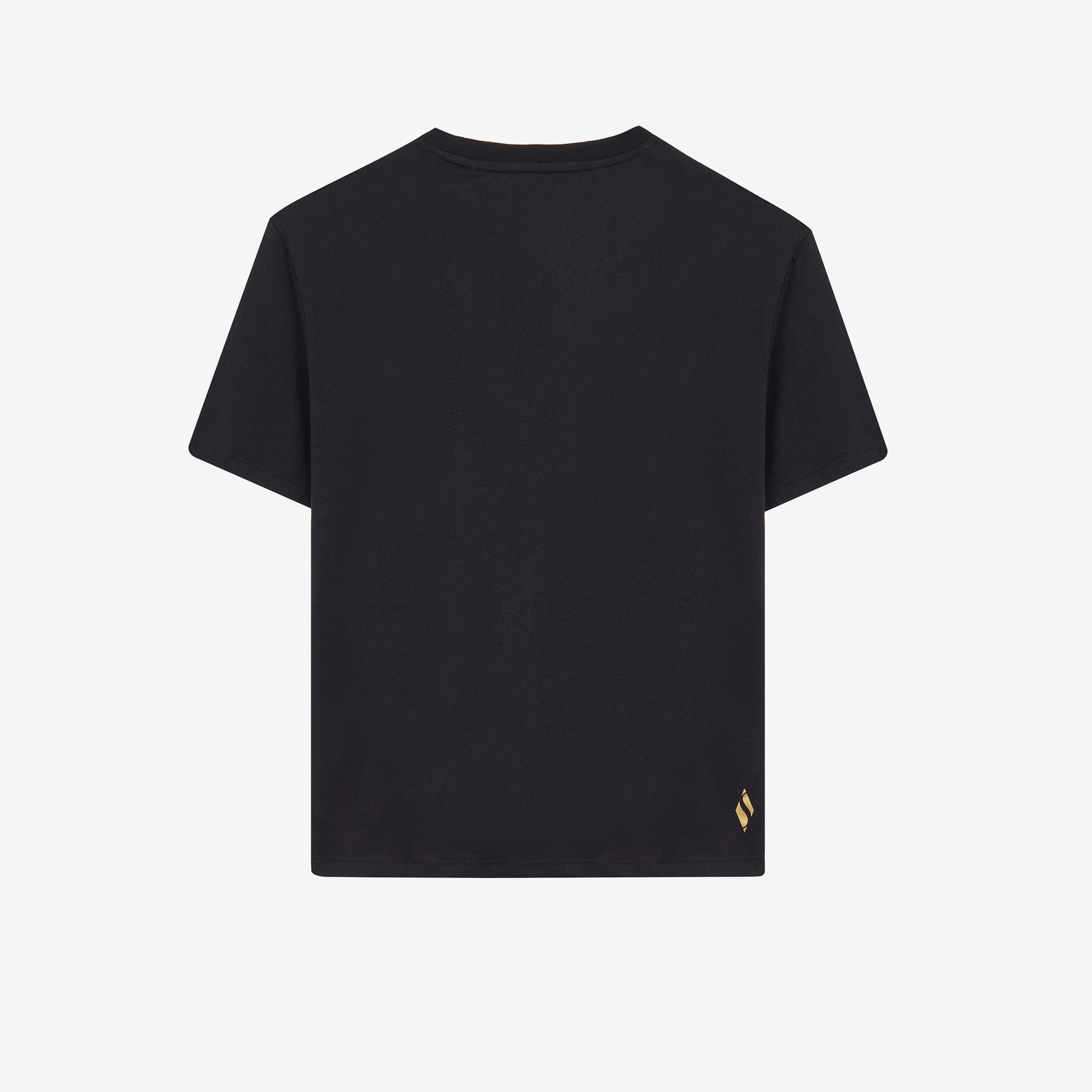 Skechers Graphic Kadın Siyah Günlük T-Shirt