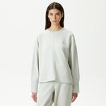 Skechers Soft Touch W Crew Neck Kadın Gri Günlük Sweatshirt