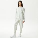 Skechers Soft Touch W Crew Neck Kadın Gri Günlük Sweatshirt