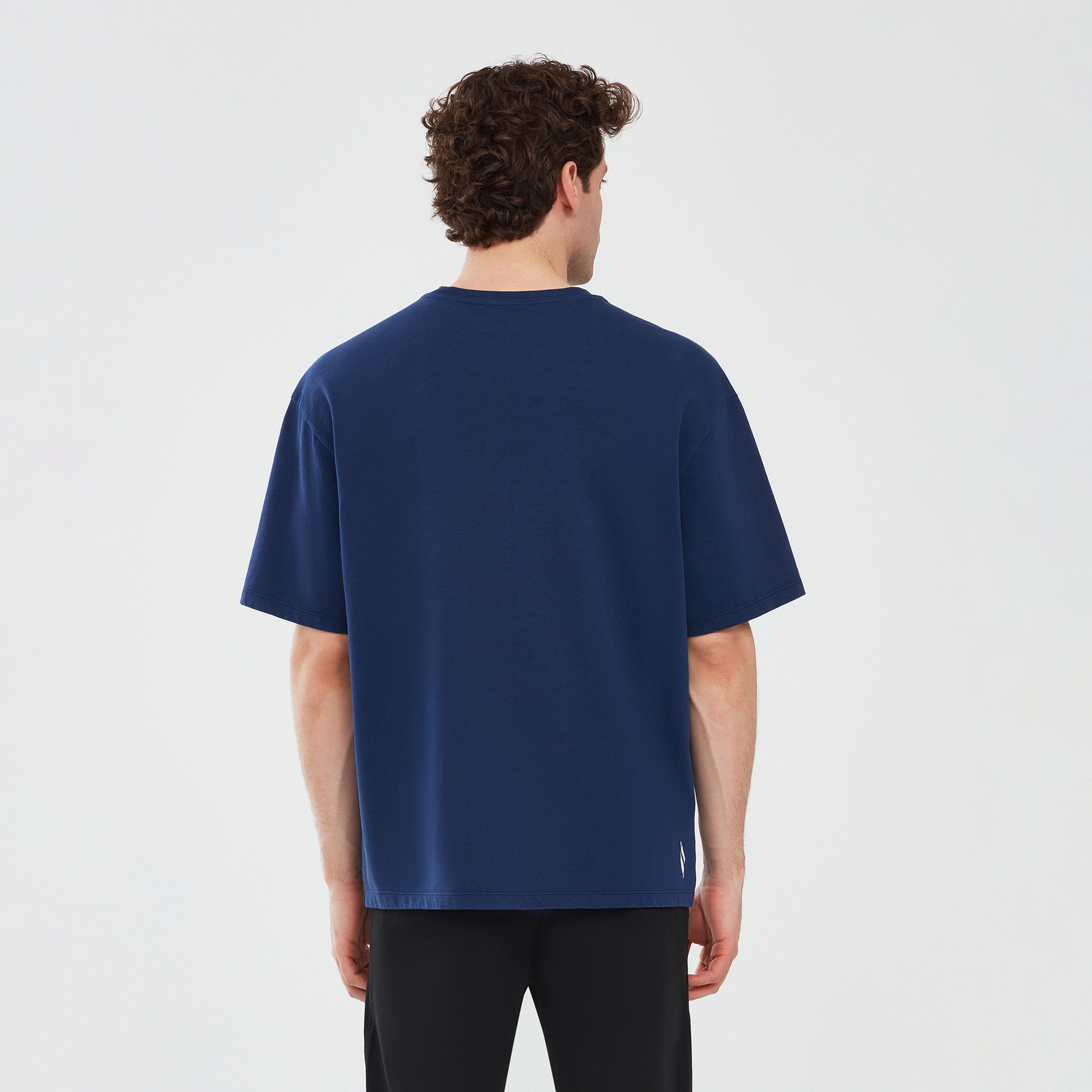Skechers Graphic Erkek Lacivert Günlük T-Shirt