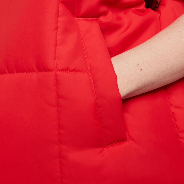 Nike Sportswear Classic Kadın Kırmızı Günlük Yelek