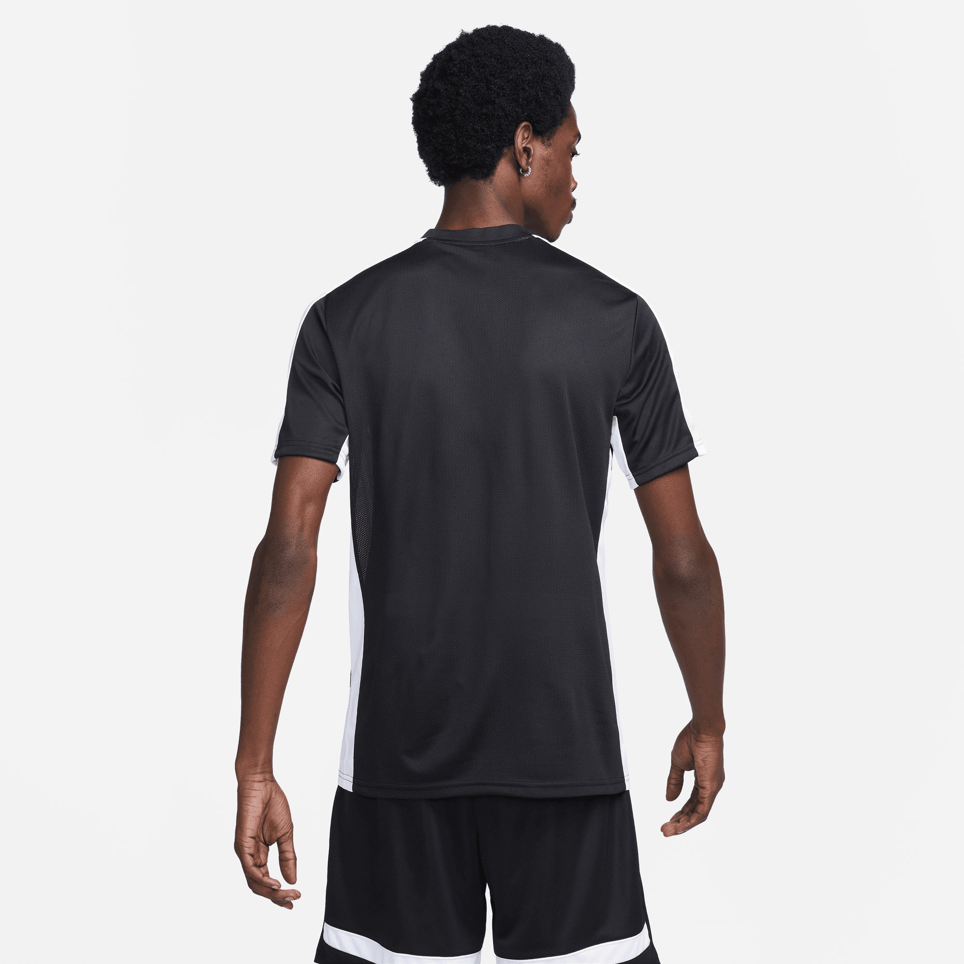 Nike Dri-Fit Erkek Siyah Futbol T-Shirt
