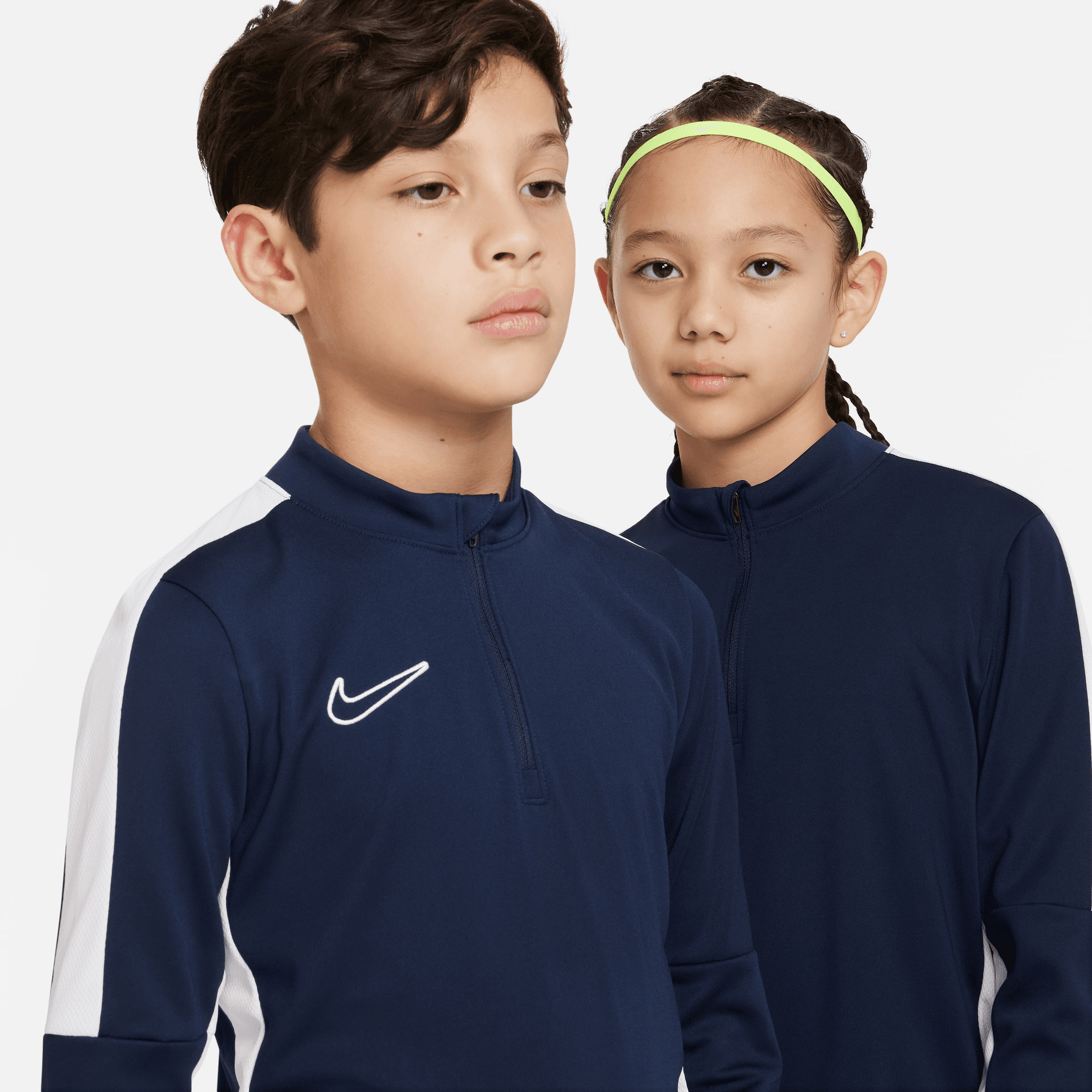 Nike Dri-Fit Academy23 Çocuk Mavi Futbol Sweatshirt