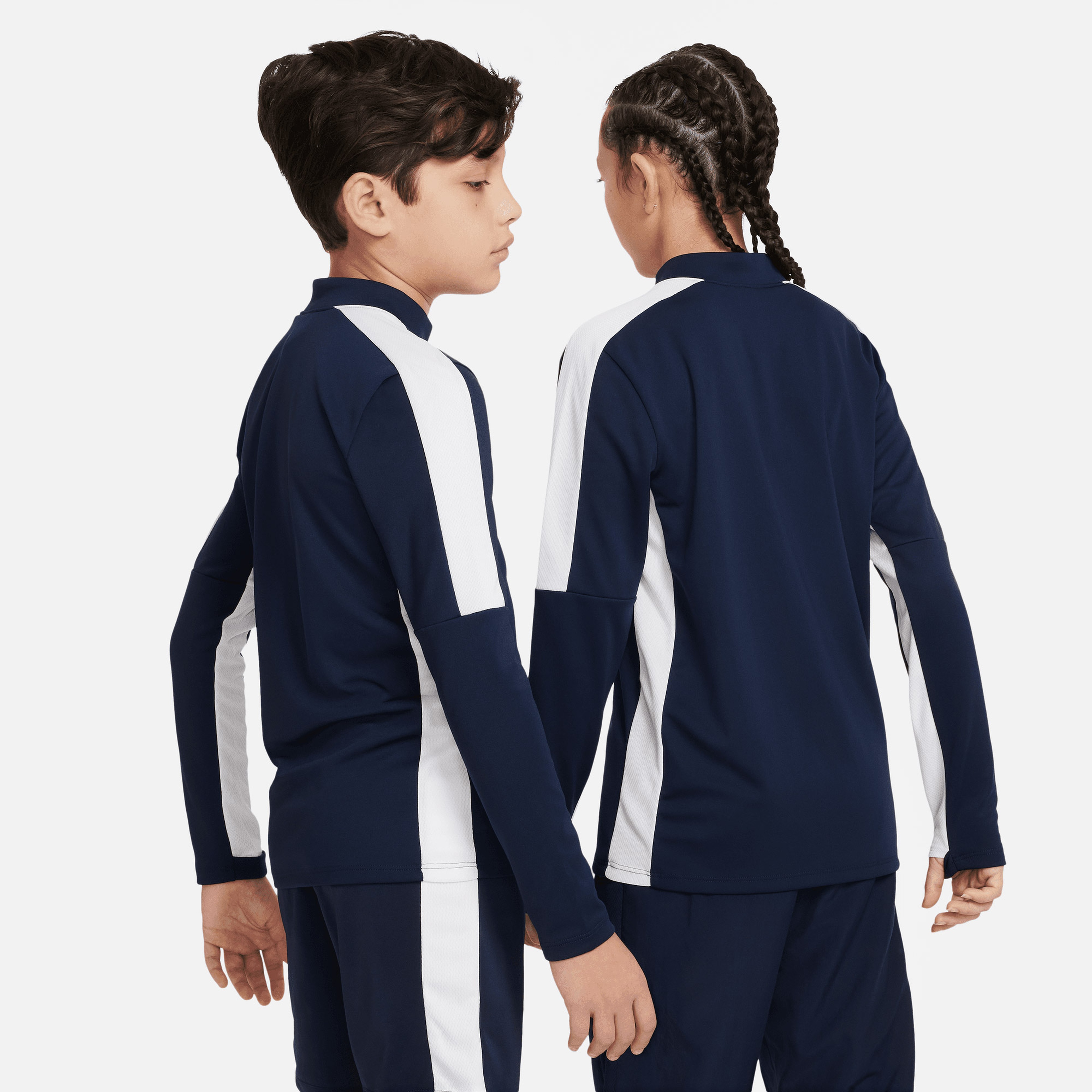 Nike Dri-Fit Academy23 Çocuk Mavi Futbol Sweatshirt