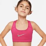 Nike Swoosh Reversible Sports Çocuk Pembe Koşu Bra