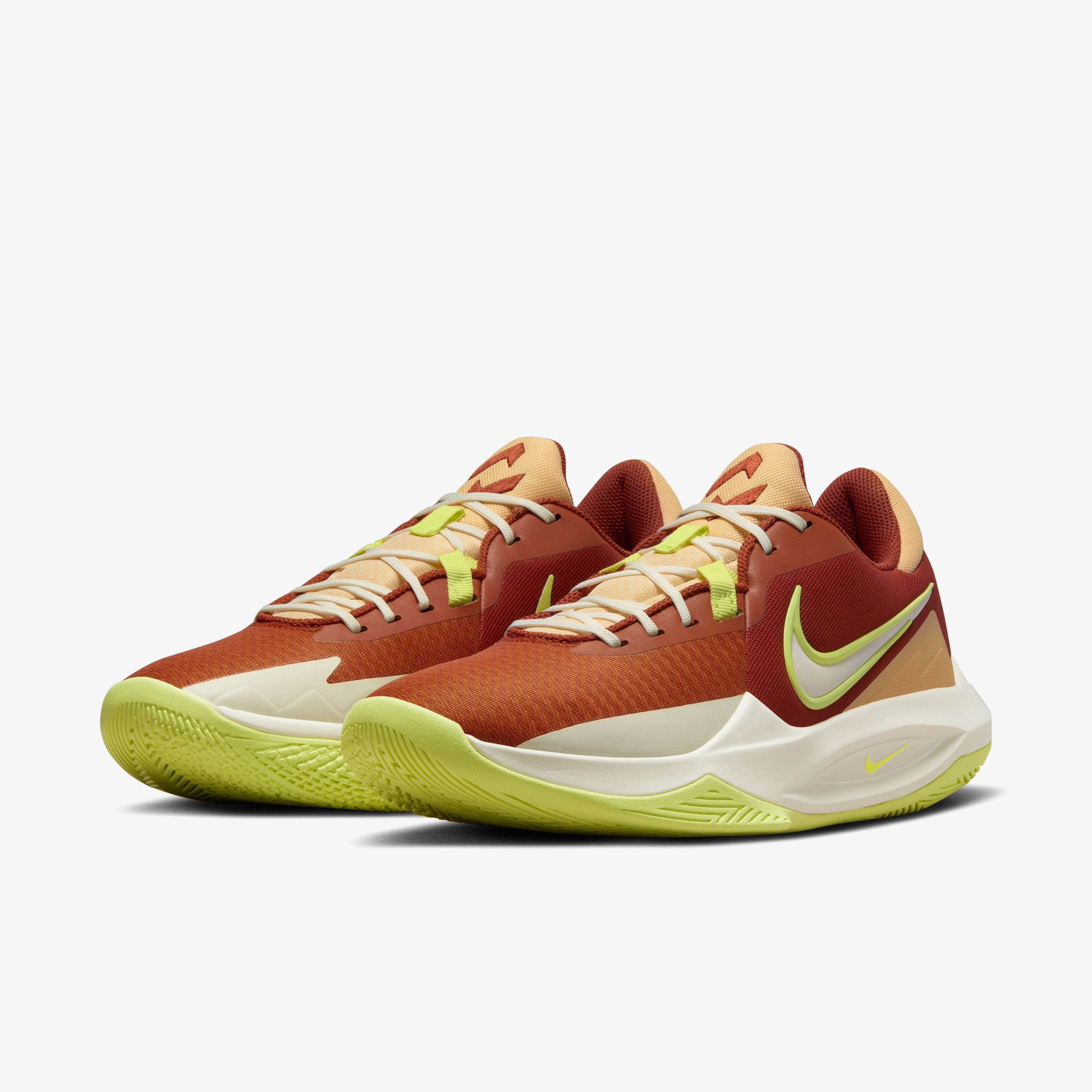 Nike Precision 6 Erkek Turuncu Basketbol Ayakkabısı
